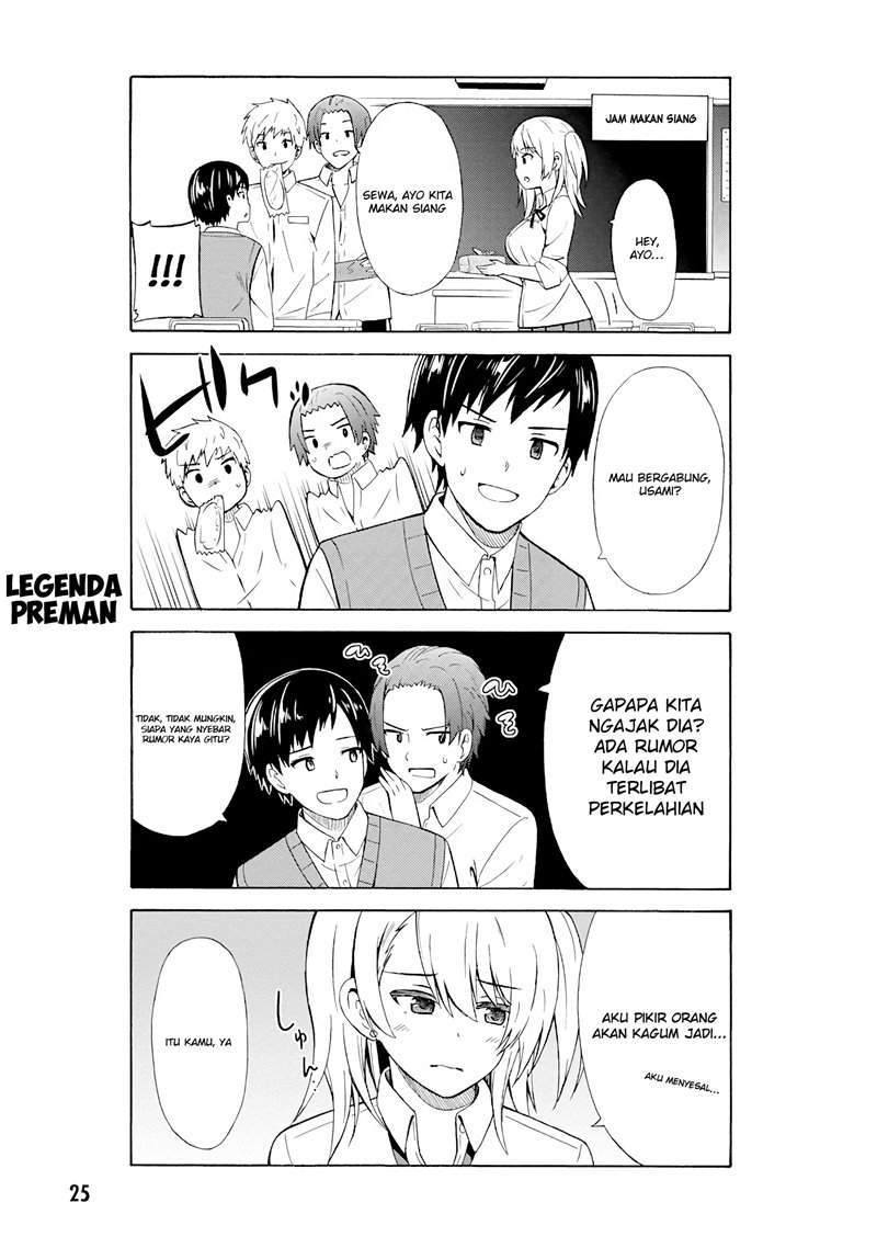 Usami-san wa Kamawaretai! Chapter 3 - halaman 6