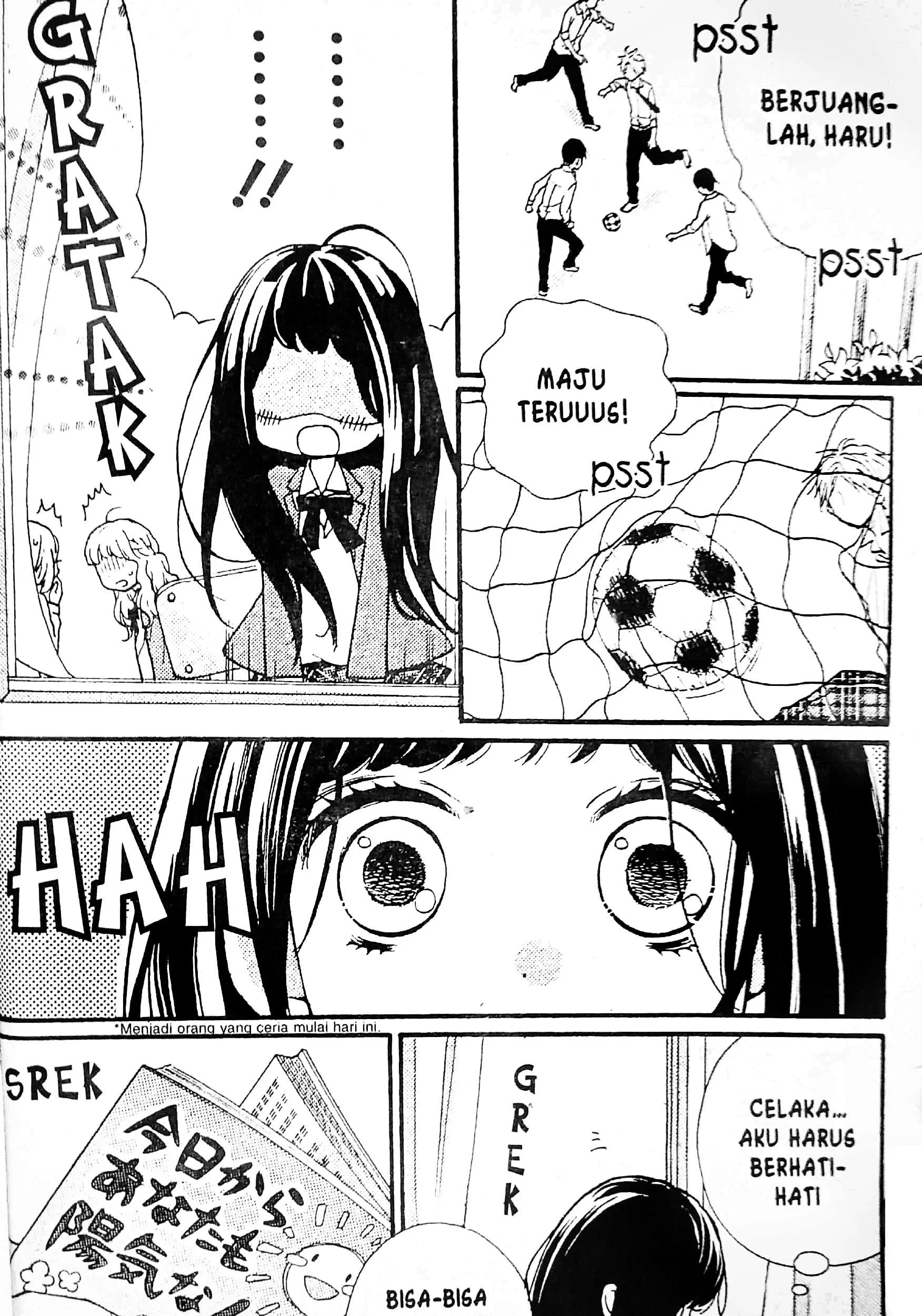 Ushiro no Hikaruko-chan Chapter 1.1 - halaman 7
