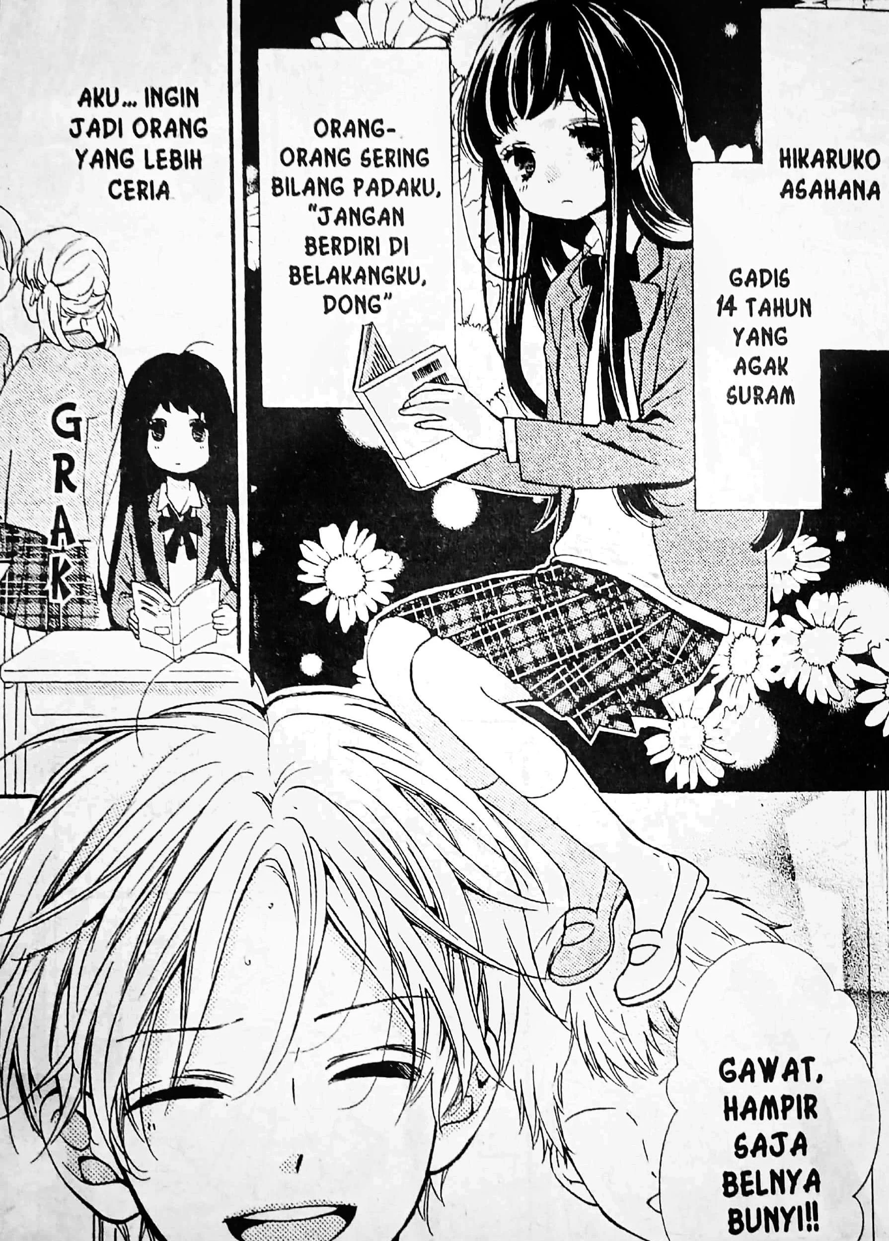 Ushiro no Hikaruko-chan Chapter 1.1 - halaman 9