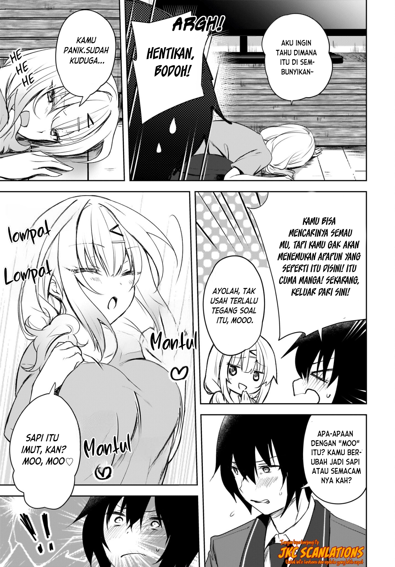 Ushiro no Seki no Gal ni Sukarete Shimatta. Mou Ore wa Dame Kamoshirenai. Chapter 1 - halaman 12