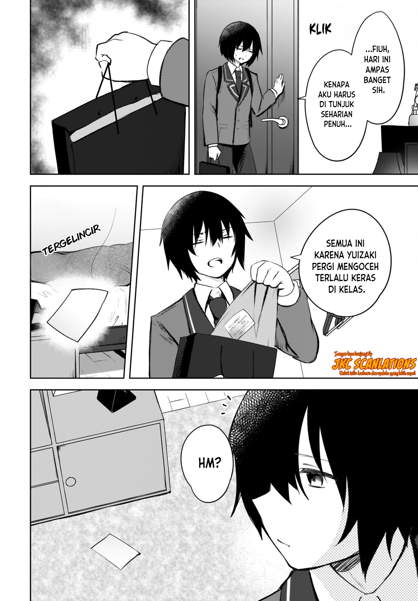 Ushiro no Seki no Gal ni Sukarete Shimatta. Mou Ore wa Dame Kamoshirenai. Chapter 1 - halaman 17