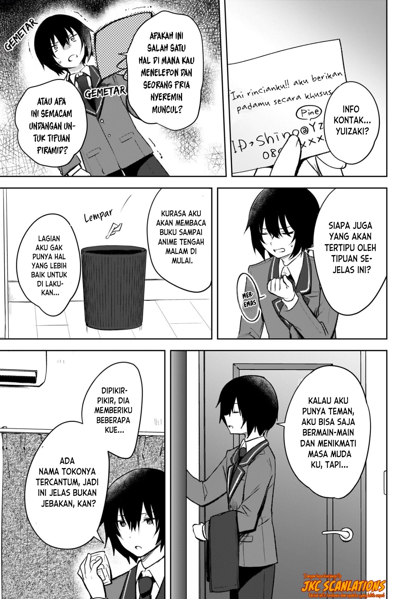 Ushiro no Seki no Gal ni Sukarete Shimatta. Mou Ore wa Dame Kamoshirenai. Chapter 1 - halaman 18