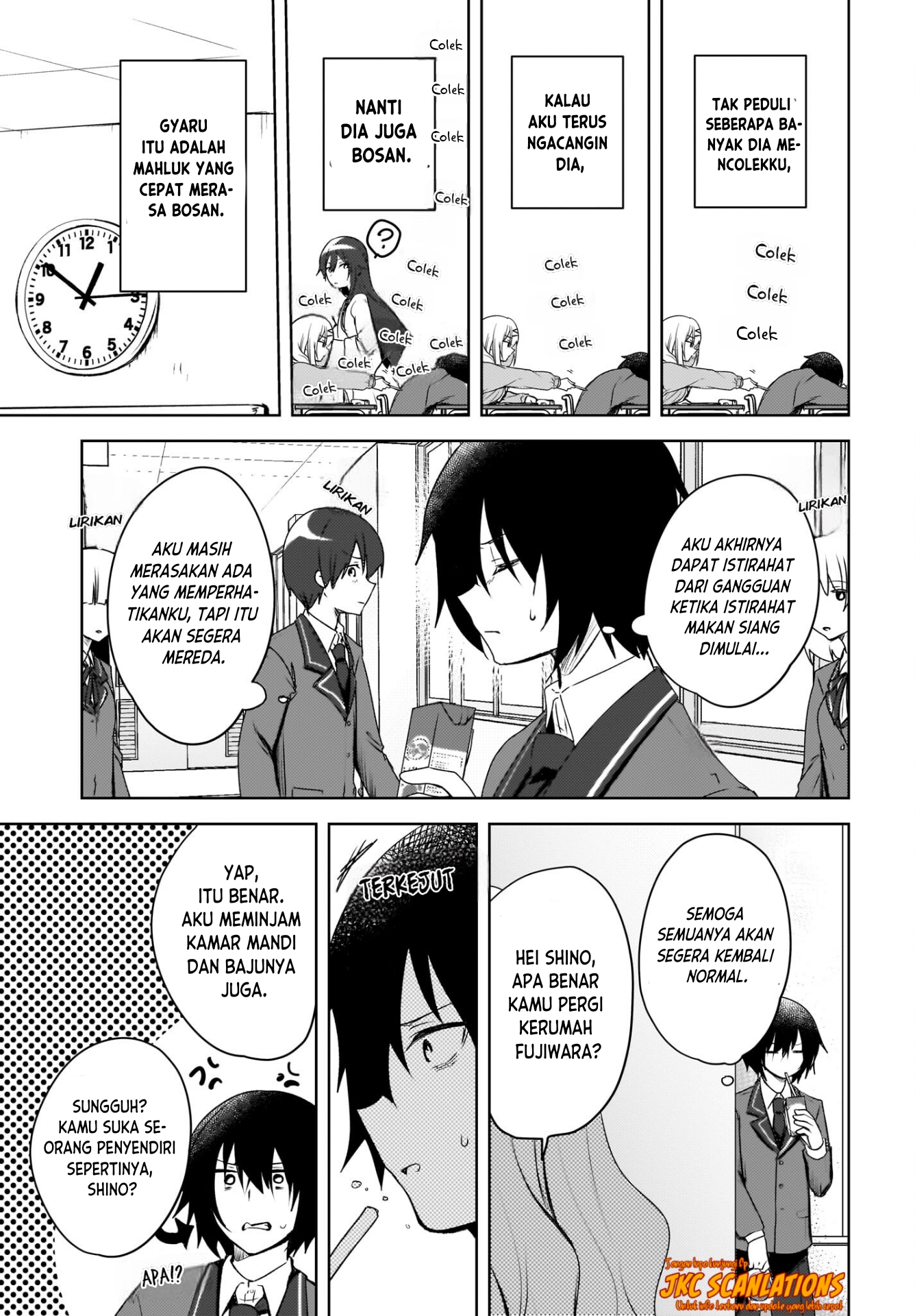 Ushiro no Seki no Gal ni Sukarete Shimatta. Mou Ore wa Dame Kamoshirenai. Chapter 1 - halaman 22
