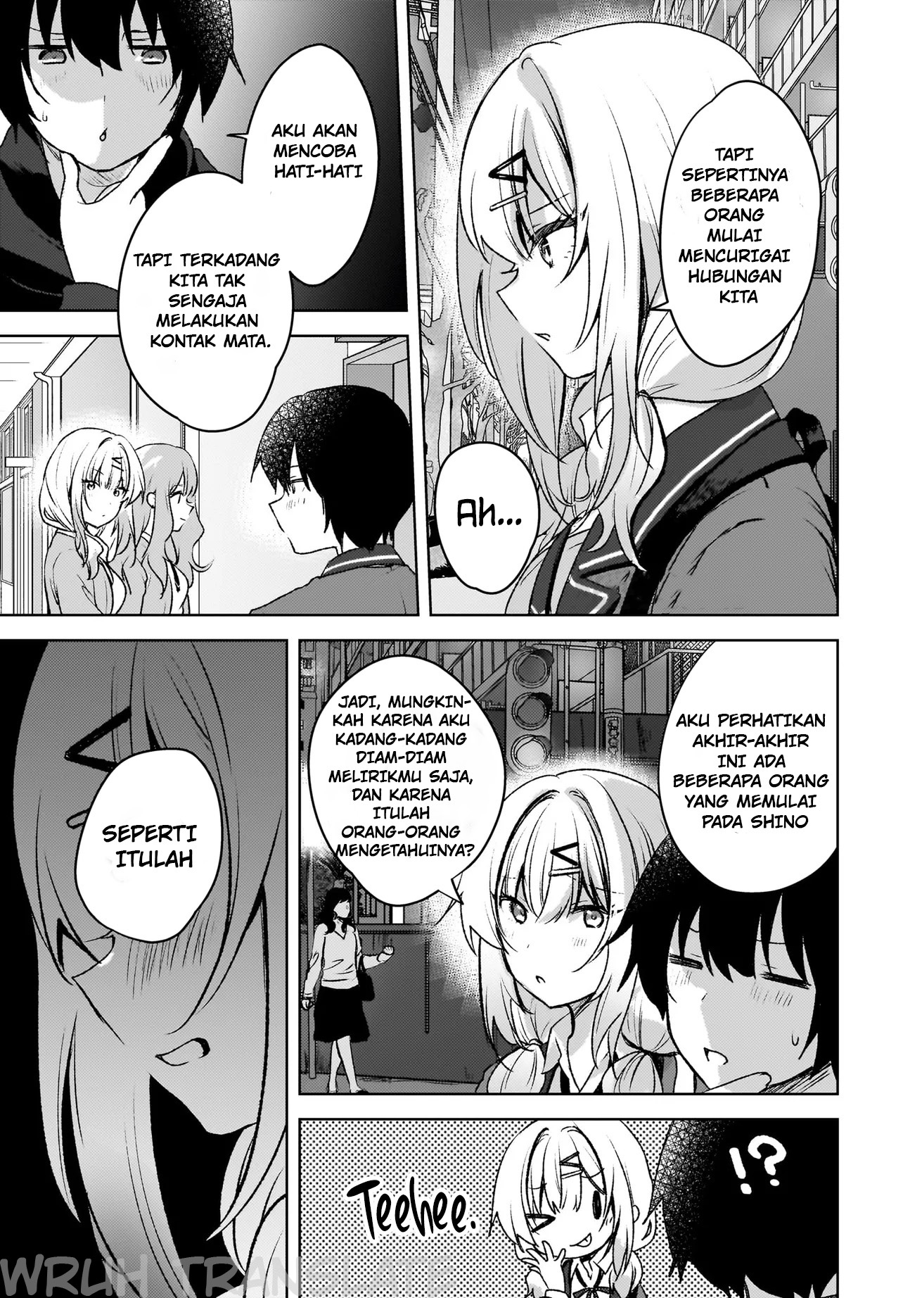 Ushiro no Seki no Gal ni Sukarete Shimatta. Mou Ore wa Dame Kamoshirenai. Chapter 7 - halaman 10