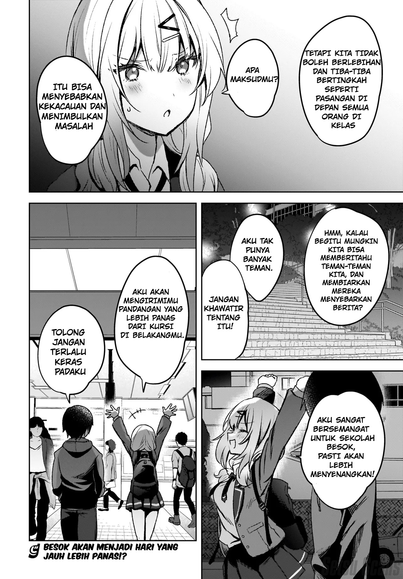Ushiro no Seki no Gal ni Sukarete Shimatta. Mou Ore wa Dame Kamoshirenai. Chapter 7 - halaman 13