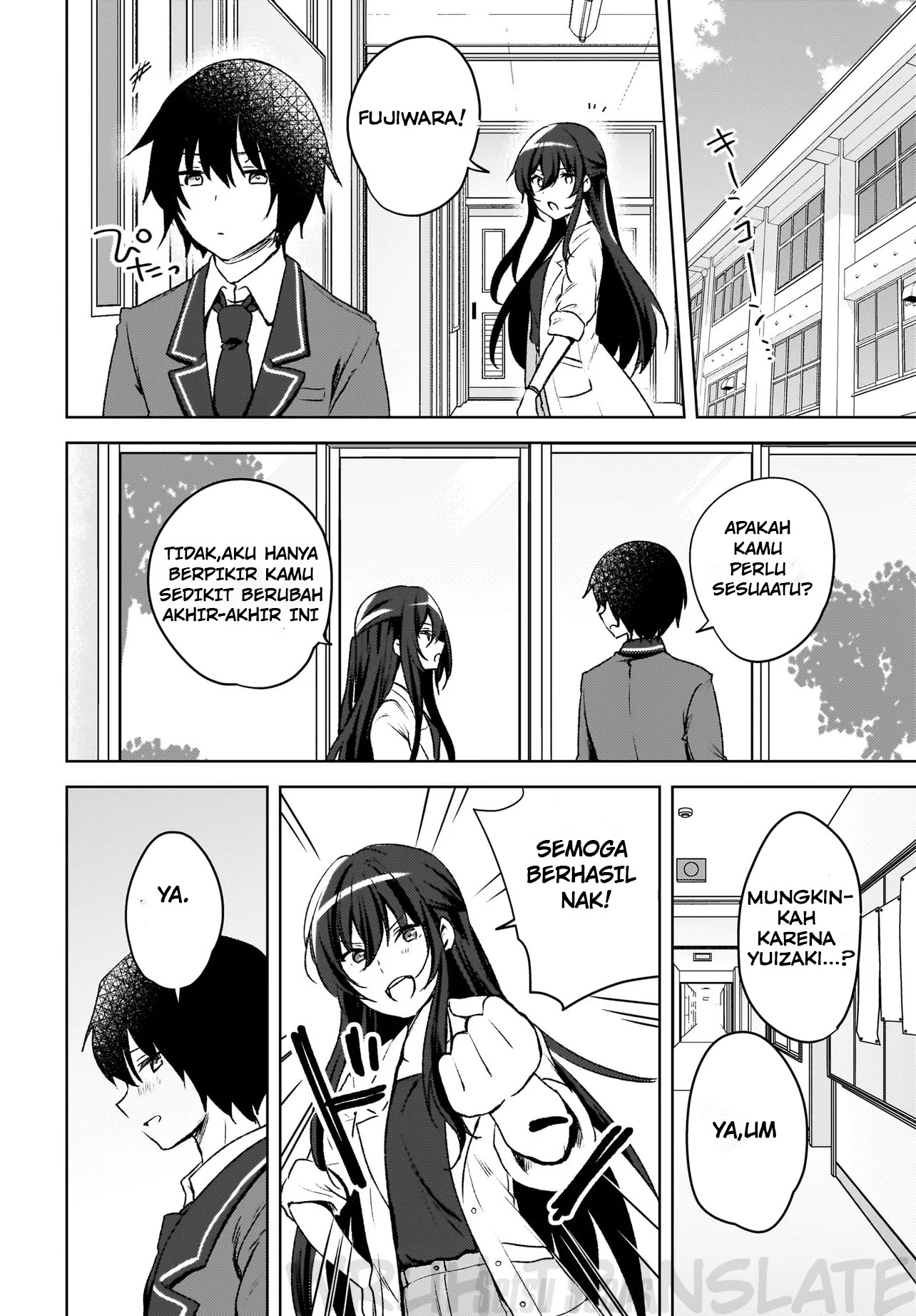 Ushiro no Seki no Gal ni Sukarete Shimatta. Mou Ore wa Dame Kamoshirenai. Chapter 7 - halaman 5