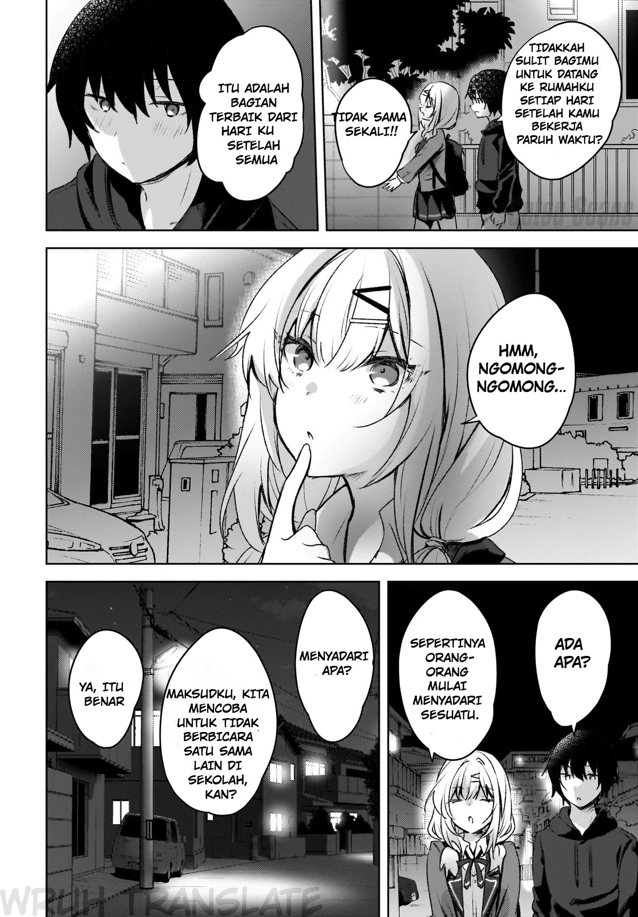Ushiro no Seki no Gal ni Sukarete Shimatta. Mou Ore wa Dame Kamoshirenai. Chapter 7 - halaman 9
