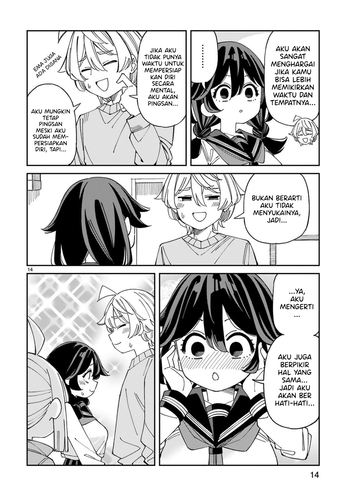 Uso Kareshi demo Ii kara Tonikaku Shitai Mashiro-chan Chapter 10 - halaman 15