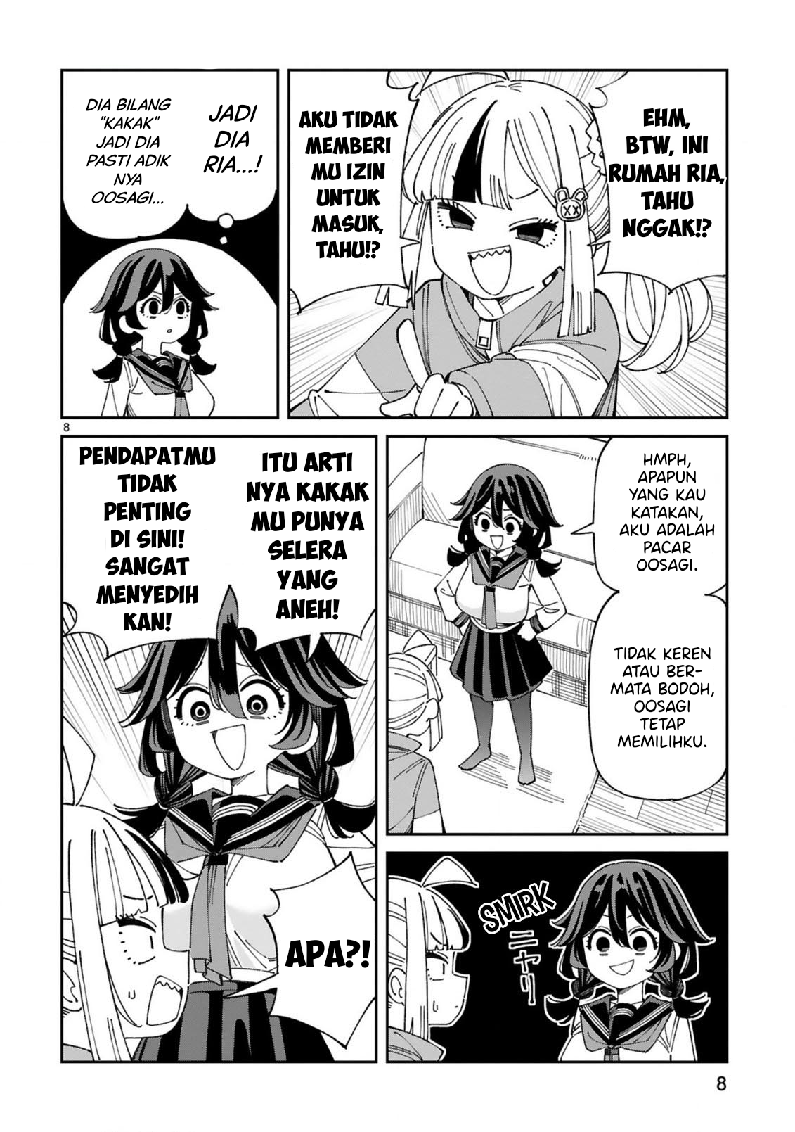 Uso Kareshi demo Ii kara Tonikaku Shitai Mashiro-chan Chapter 10 - halaman 9