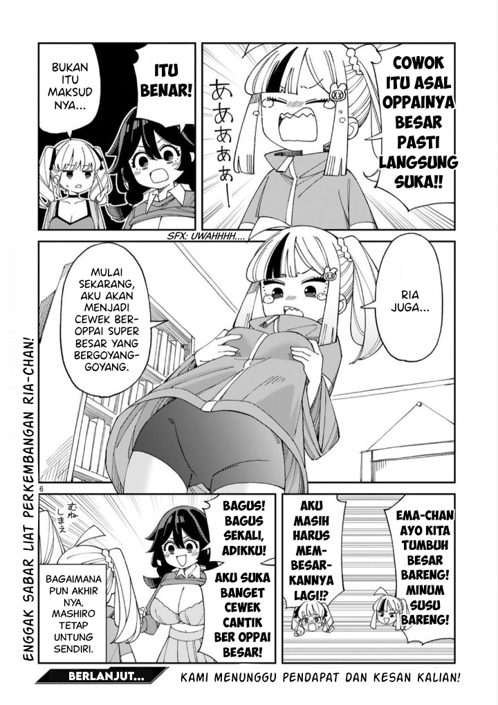 Uso Kareshi demo Ii kara Tonikaku Shitai Mashiro-chan Chapter 11.5 - halaman 8