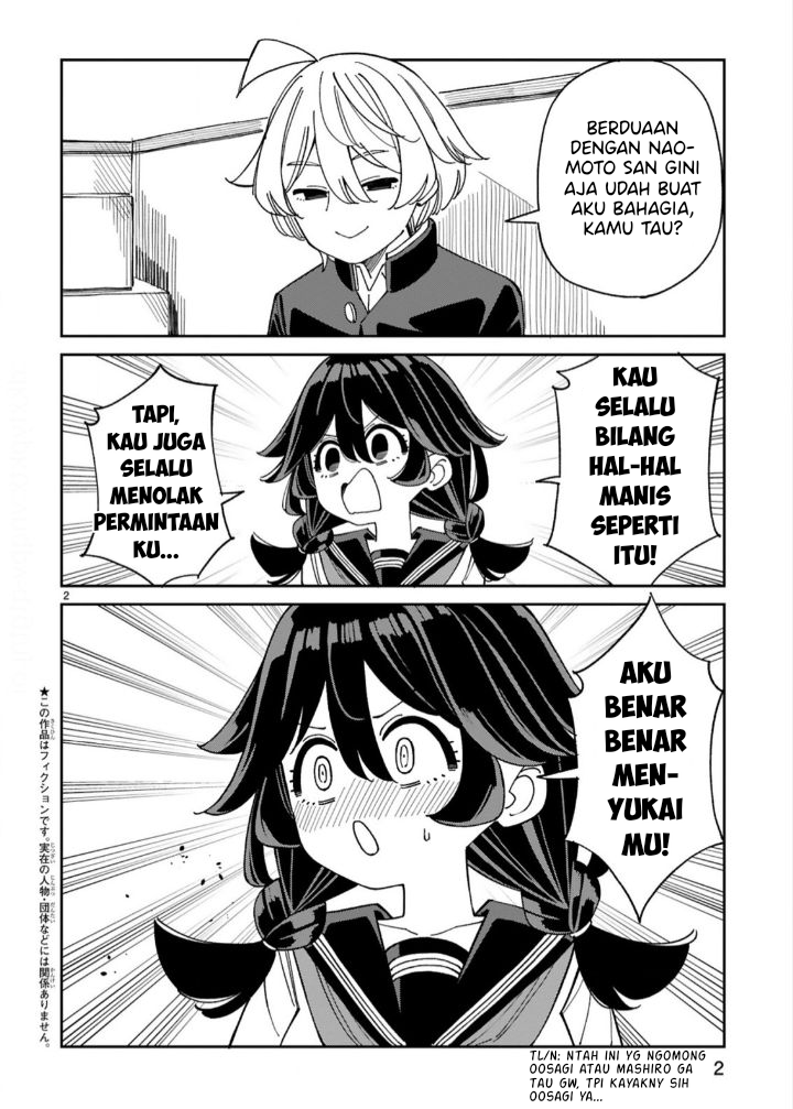 Uso Kareshi demo Ii kara Tonikaku Shitai Mashiro-chan Chapter 12 - halaman 3