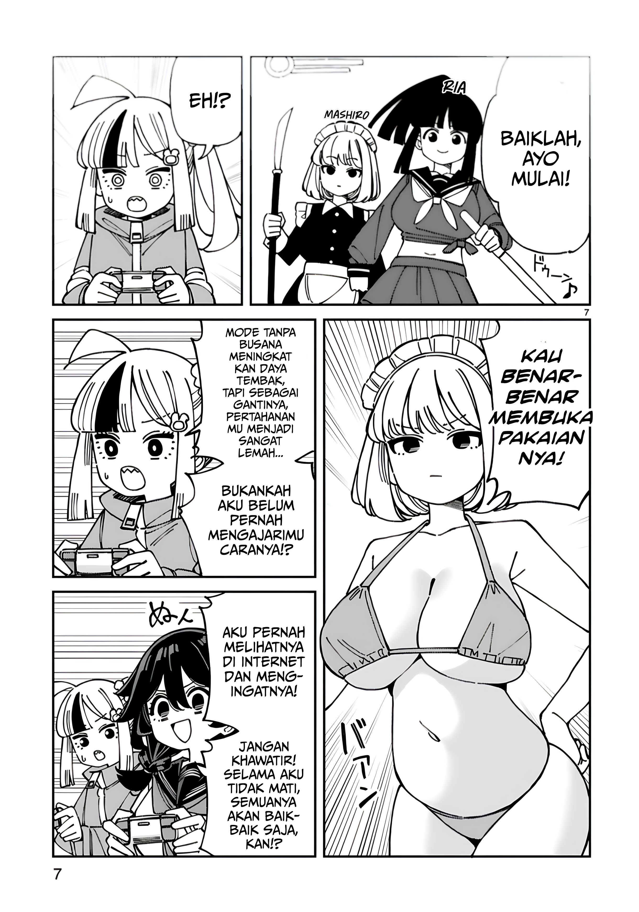 Uso Kareshi demo Ii kara Tonikaku Shitai Mashiro-chan Chapter 15 - halaman 8