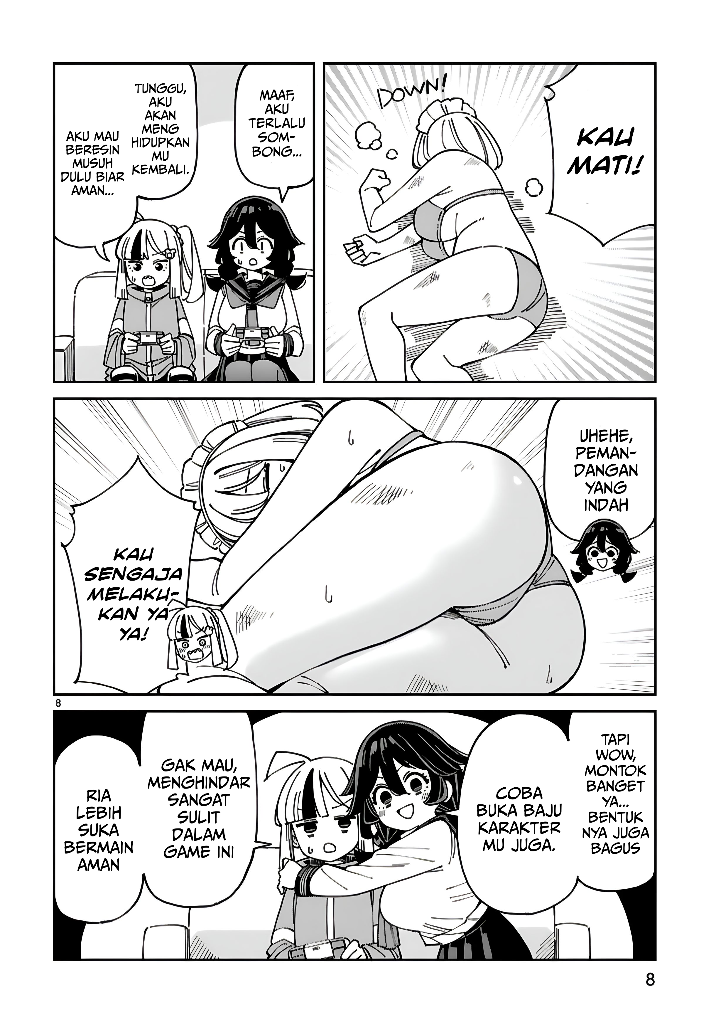 Uso Kareshi demo Ii kara Tonikaku Shitai Mashiro-chan Chapter 15 - halaman 9