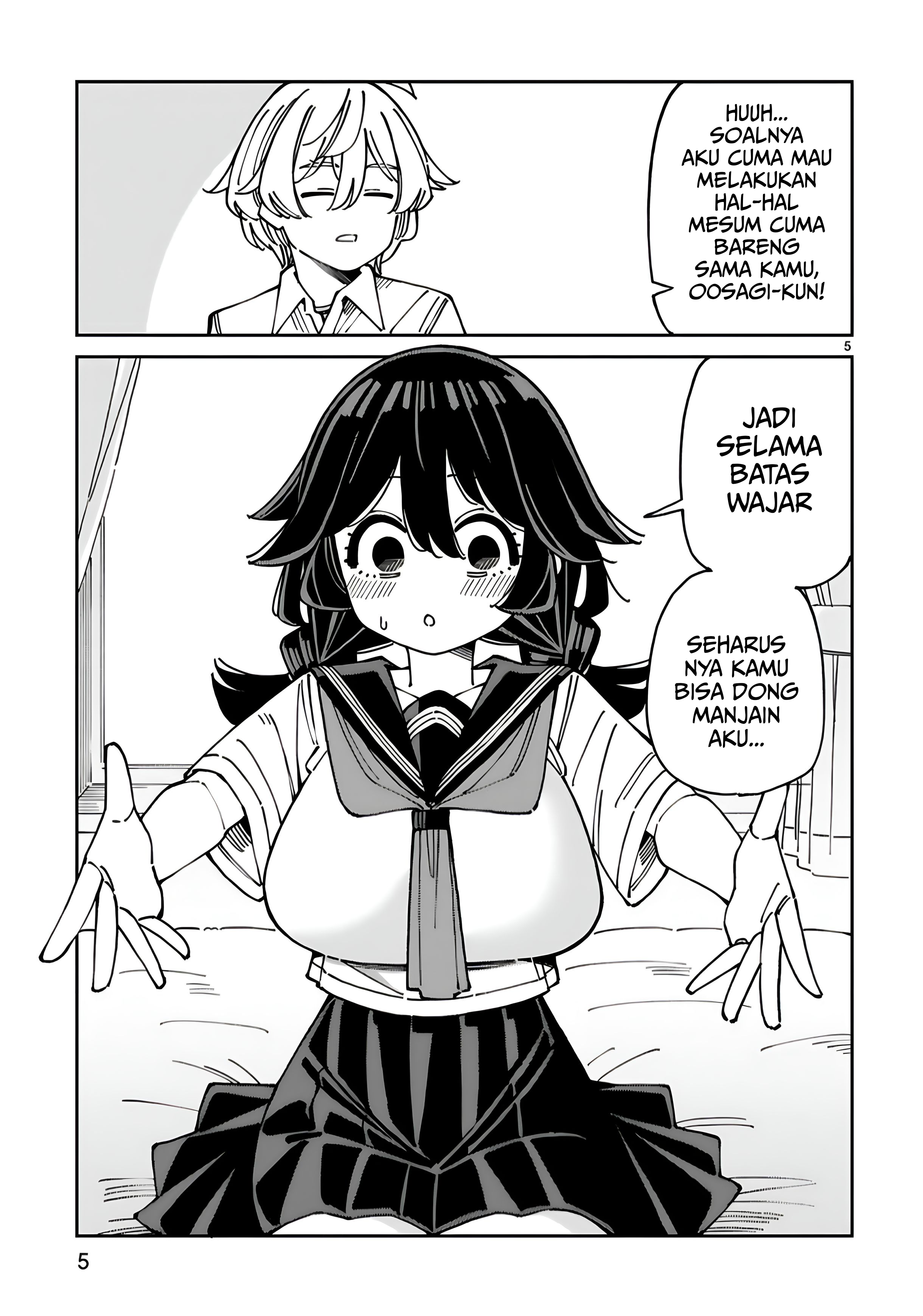 Uso Kareshi demo Ii kara Tonikaku Shitai Mashiro-chan Chapter 16 - halaman 6