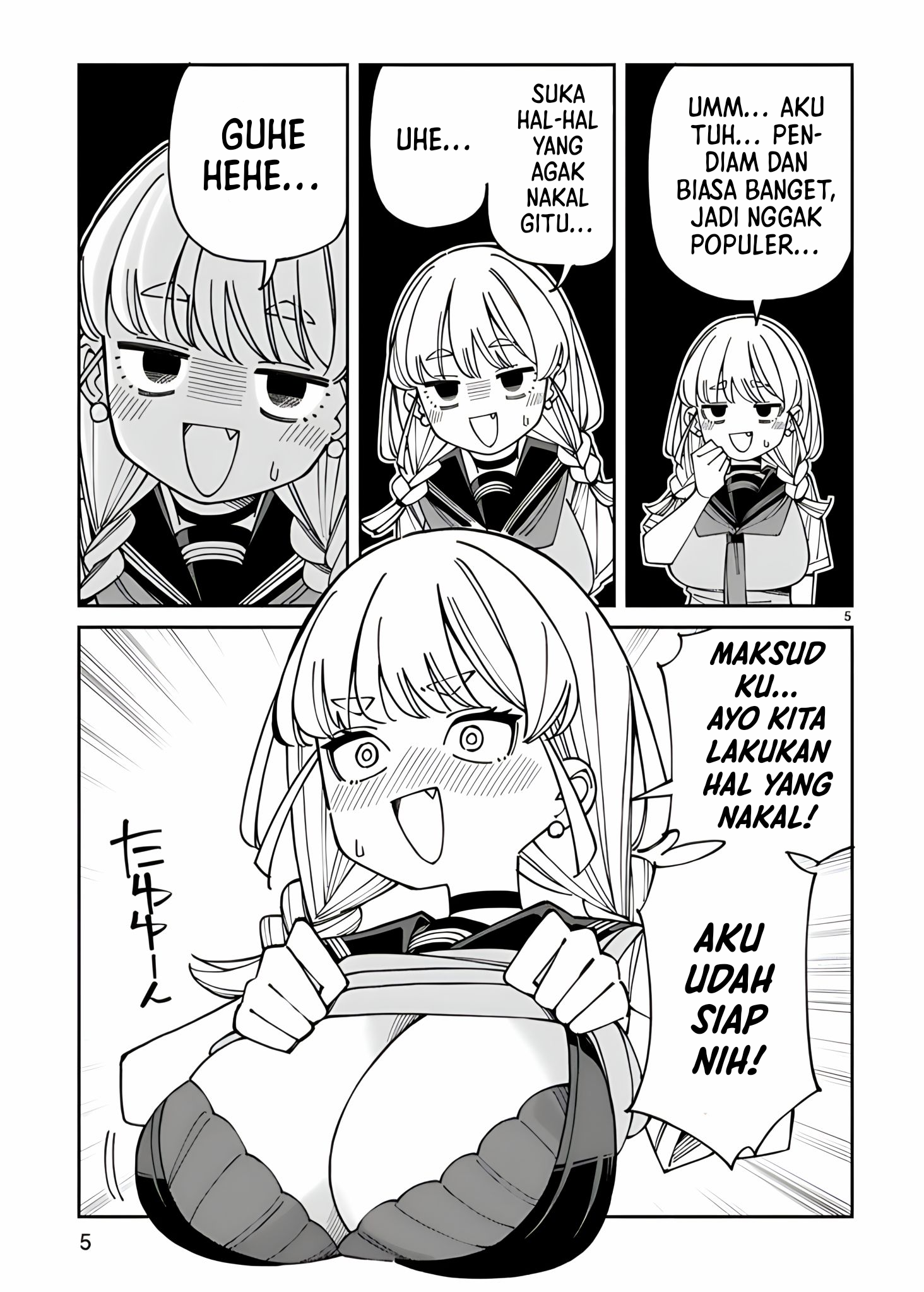 Uso Kareshi demo Ii kara Tonikaku Shitai Mashiro-chan Chapter 17.5 - halaman 5