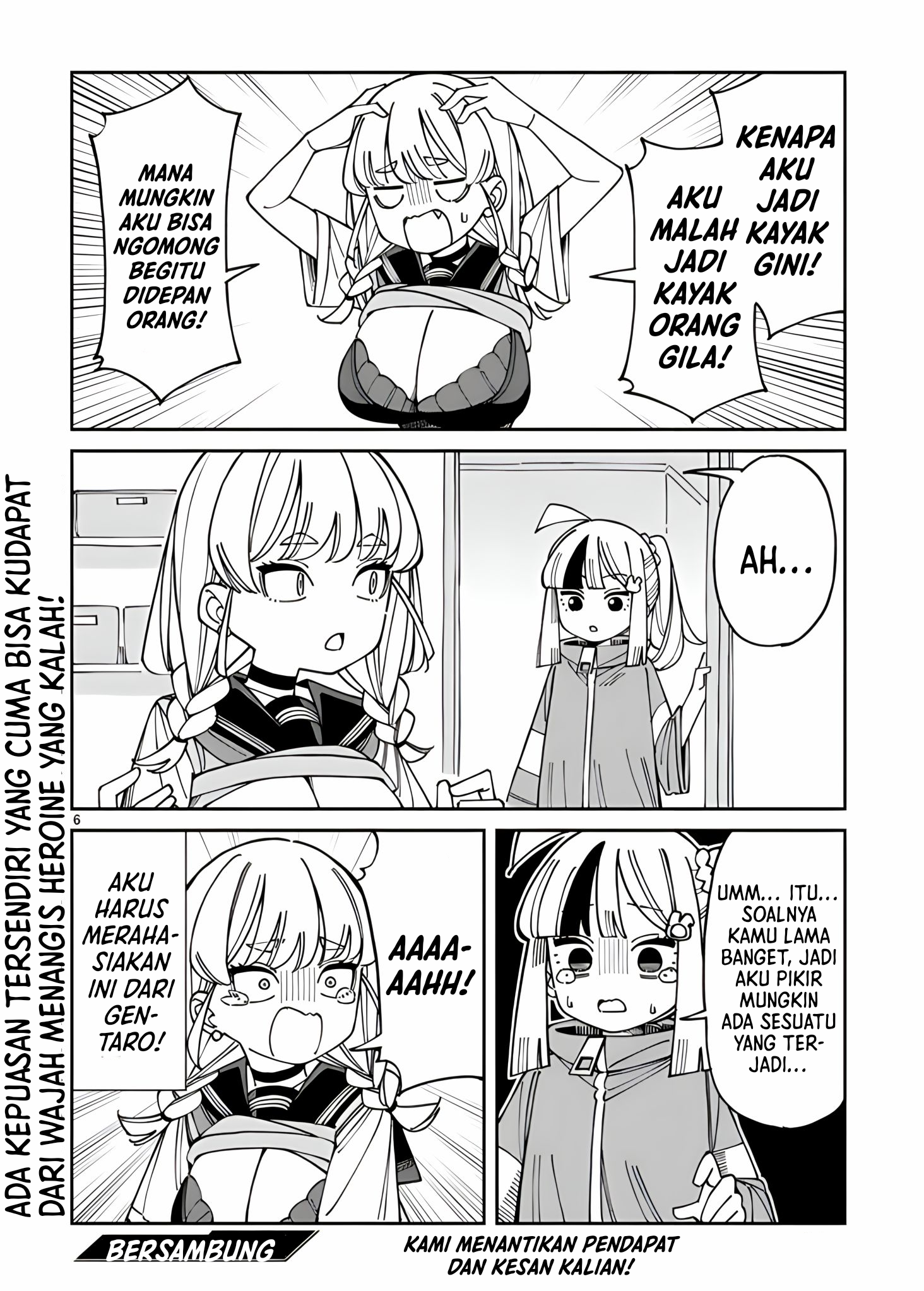 Uso Kareshi demo Ii kara Tonikaku Shitai Mashiro-chan Chapter 17.5 - halaman 6