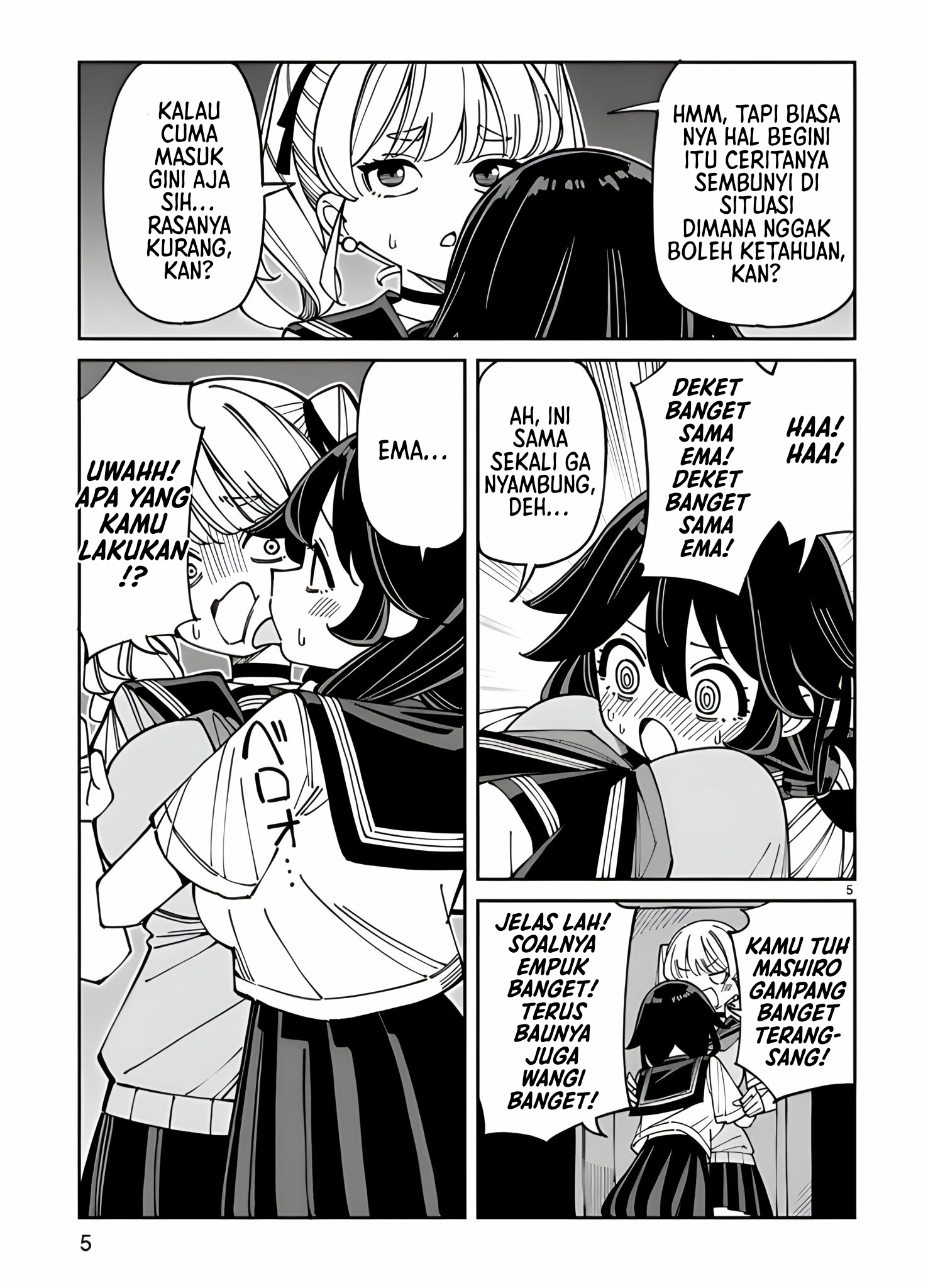 Uso Kareshi demo Ii kara Tonikaku Shitai Mashiro-chan Chapter 17 - halaman 5