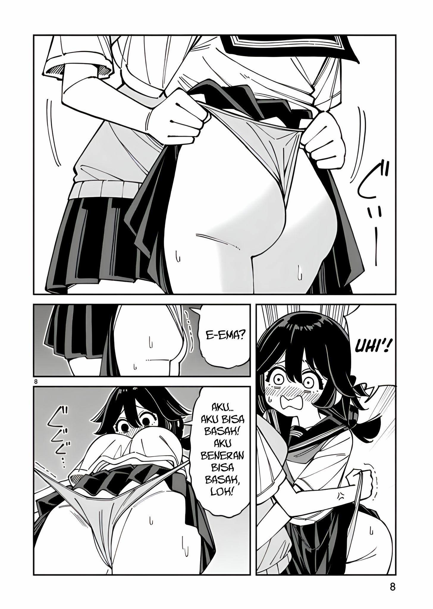 Uso Kareshi demo Ii kara Tonikaku Shitai Mashiro-chan Chapter 17 - halaman 8