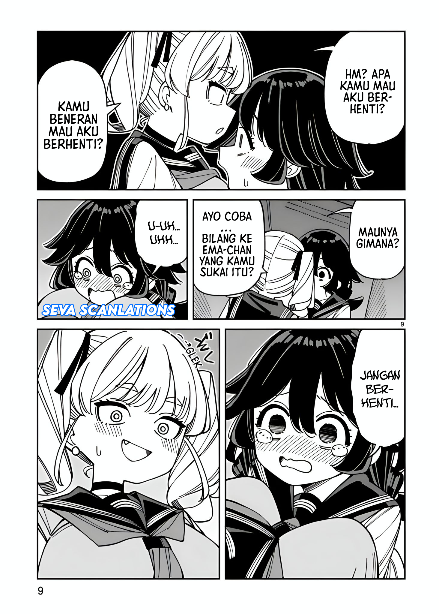 Uso Kareshi demo Ii kara Tonikaku Shitai Mashiro-chan Chapter 17 - halaman 9