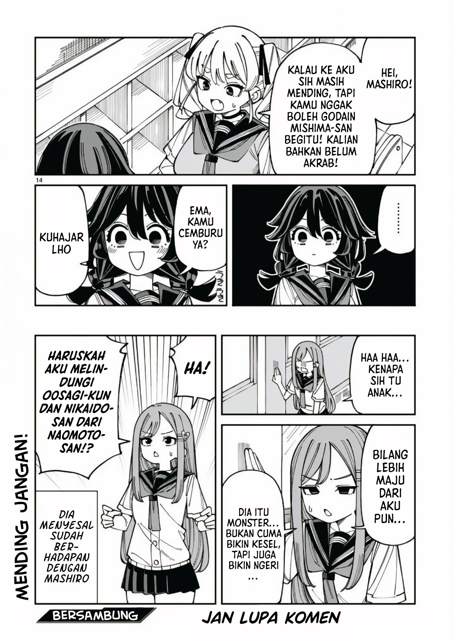 Uso Kareshi demo Ii kara Tonikaku Shitai Mashiro-chan Chapter 18 - halaman 14