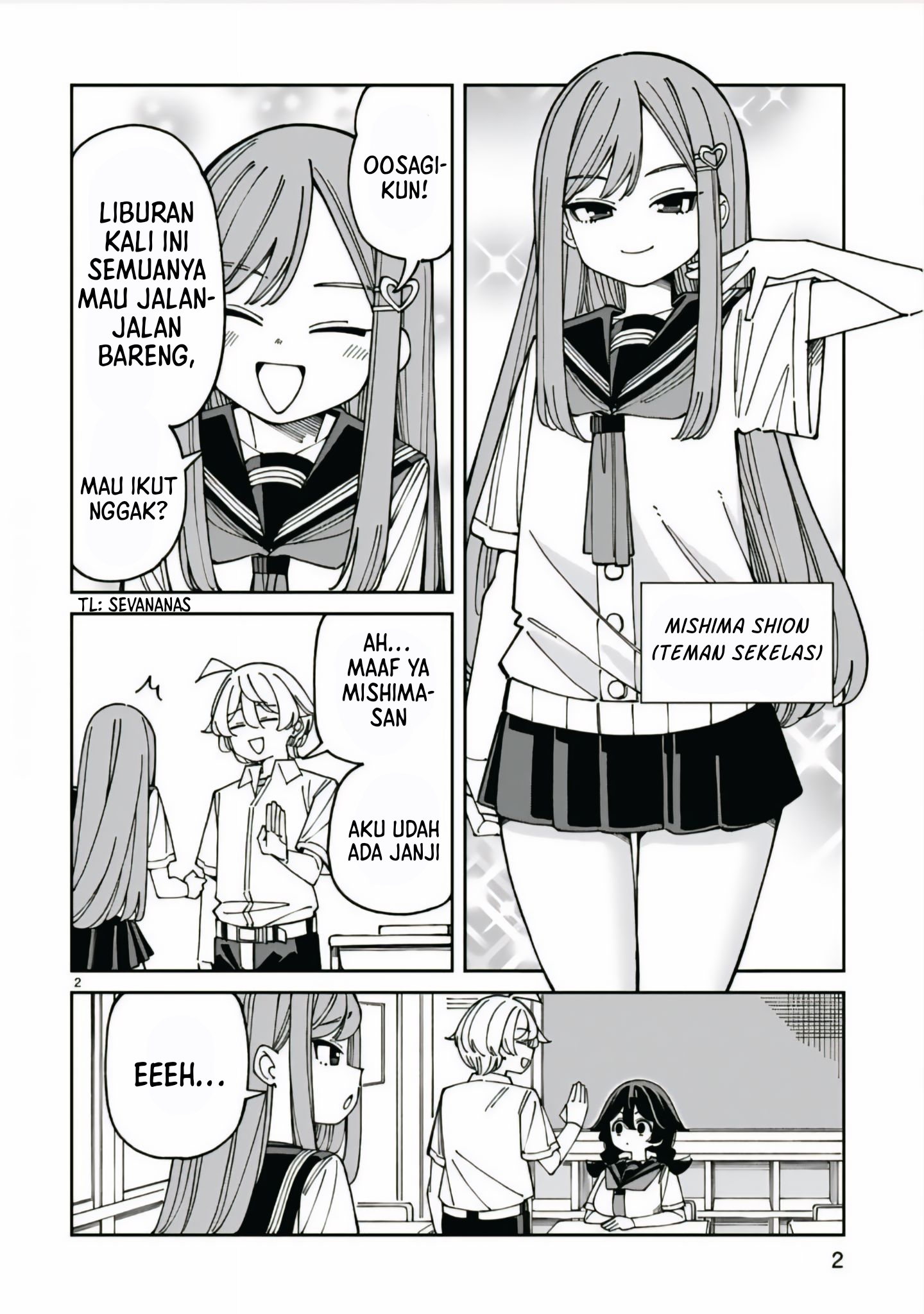 Uso Kareshi demo Ii kara Tonikaku Shitai Mashiro-chan Chapter 18 - halaman 2