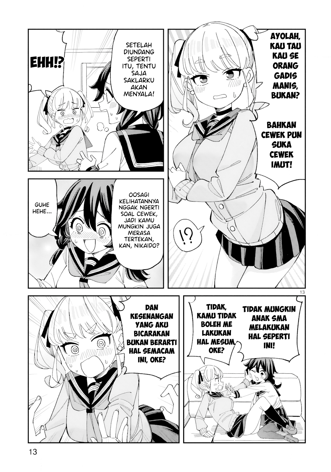 Uso Kareshi demo Ii kara Tonikaku Shitai Mashiro-chan Chapter 3 - halaman 14