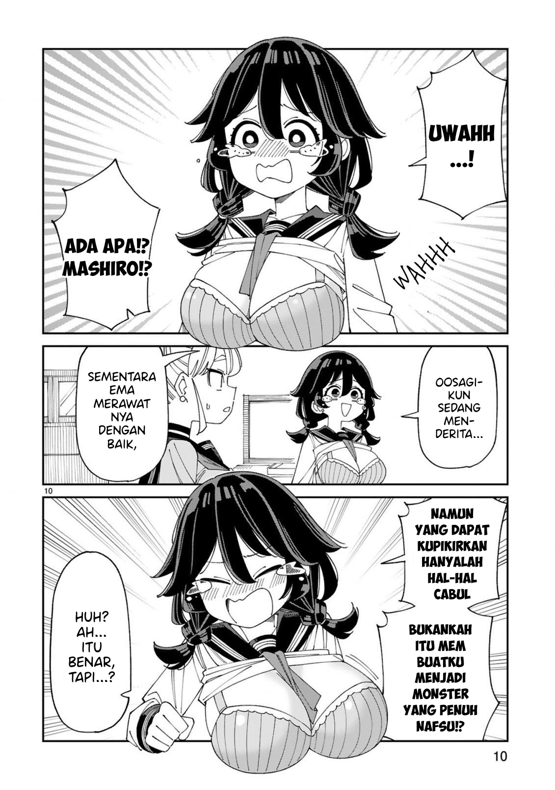 Uso Kareshi demo Ii kara Tonikaku Shitai Mashiro-chan Chapter 8 - halaman 11