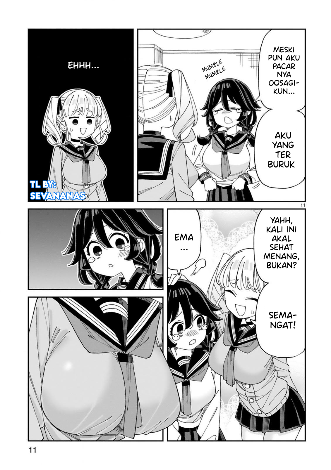 Uso Kareshi demo Ii kara Tonikaku Shitai Mashiro-chan Chapter 8 - halaman 12