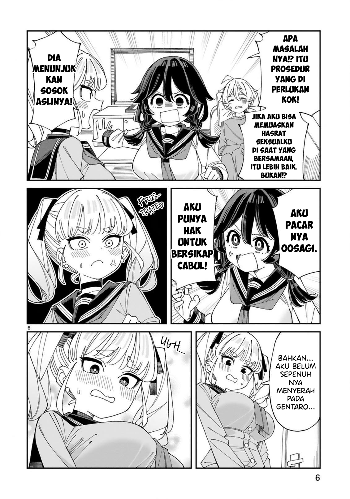 Uso Kareshi demo Ii kara Tonikaku Shitai Mashiro-chan Chapter 8 - halaman 7