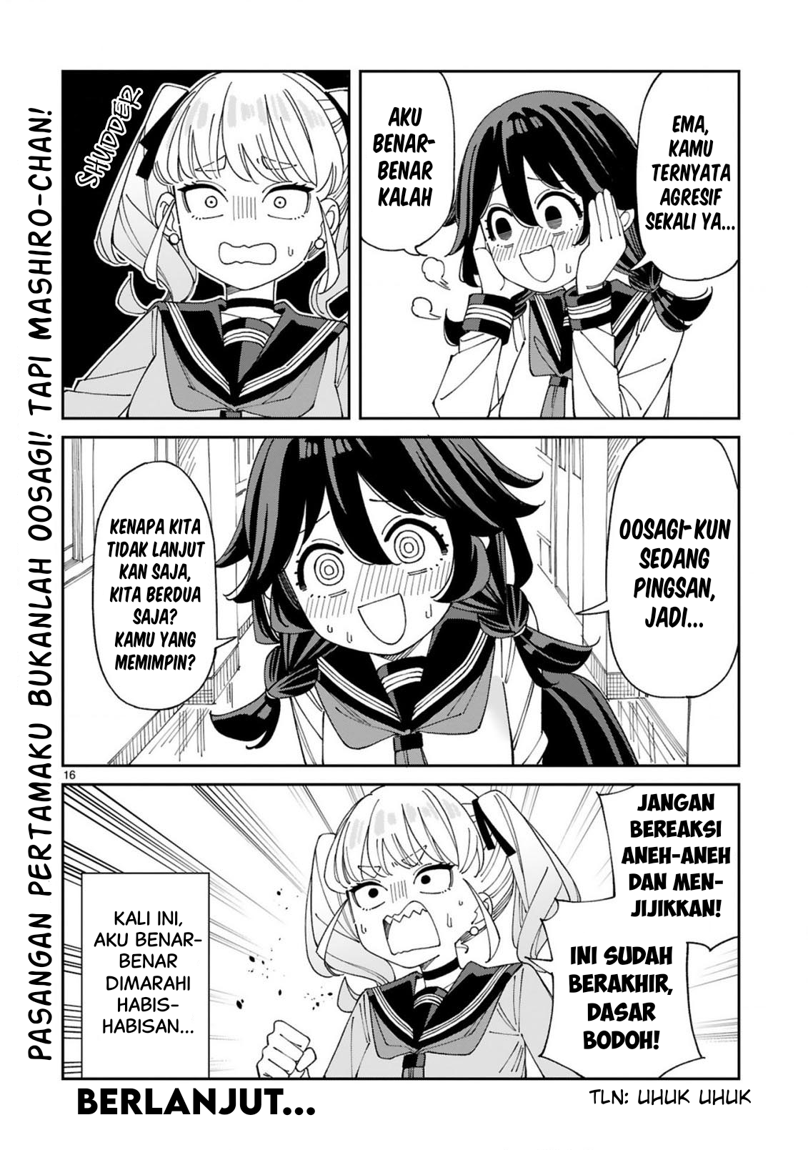 Uso Kareshi demo Ii kara Tonikaku Shitai Mashiro-chan Chapter 9 - halaman 17