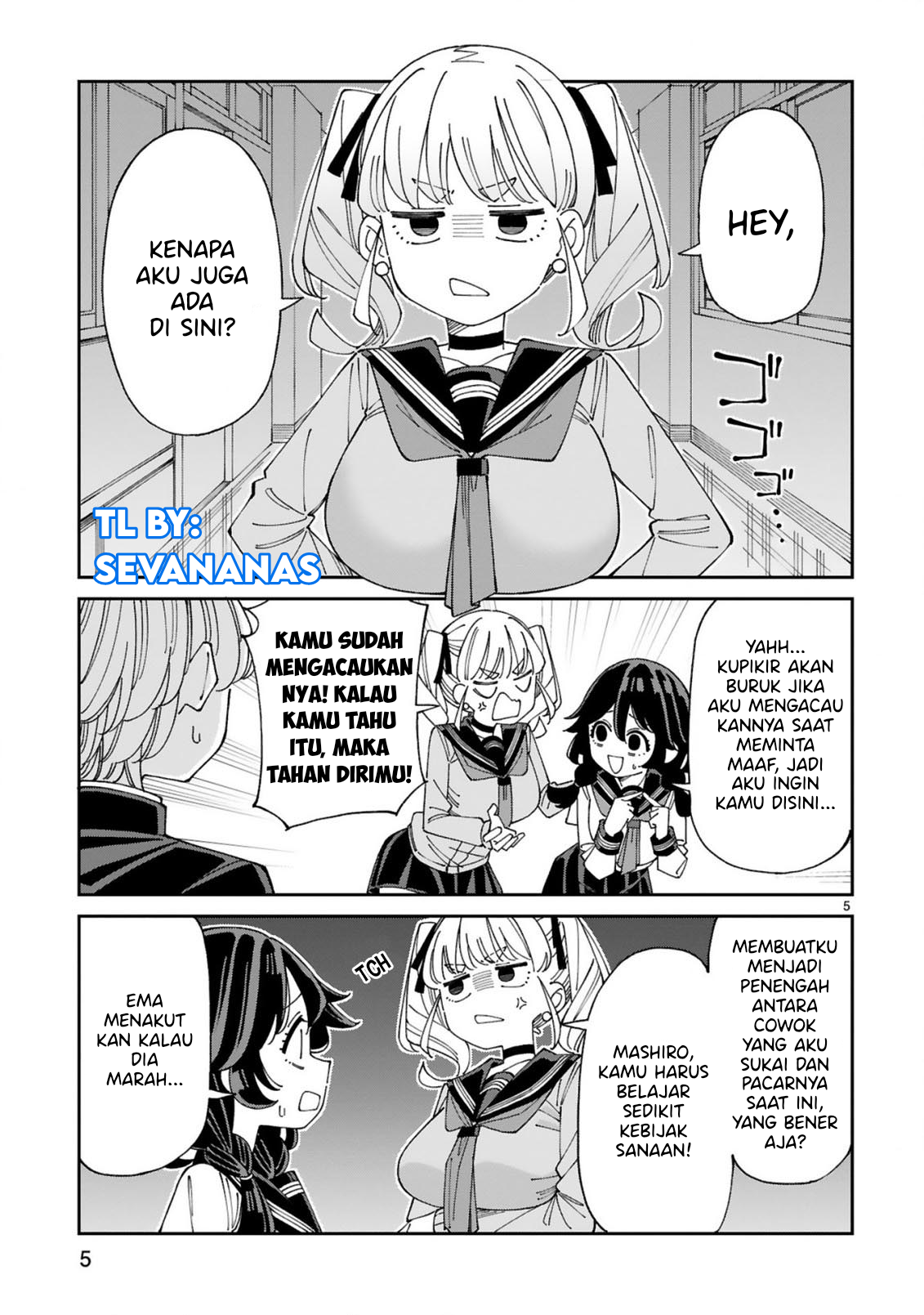 Uso Kareshi demo Ii kara Tonikaku Shitai Mashiro-chan Chapter 9 - halaman 6