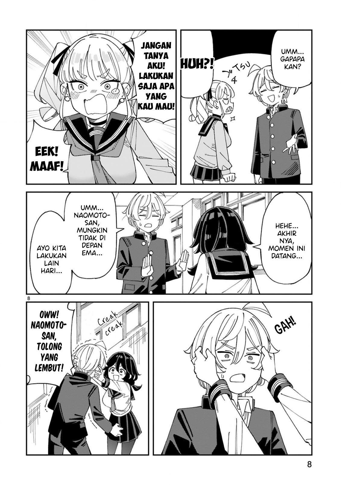 Uso Kareshi demo Ii kara Tonikaku Shitai Mashiro-chan Chapter 9 - halaman 9