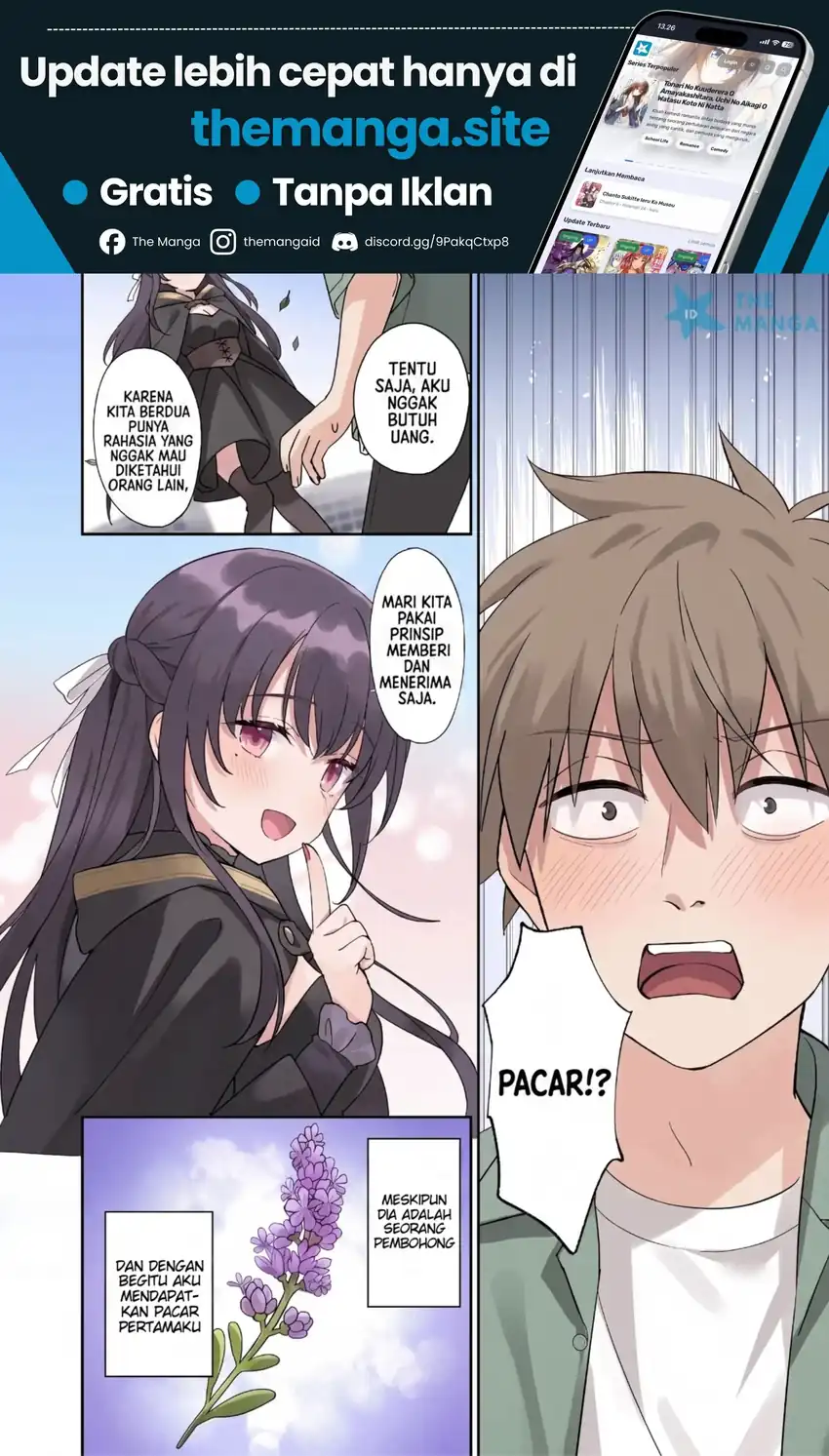 Usotsuki Kanojo no Kagemori-san Chapter 1 - halaman 28