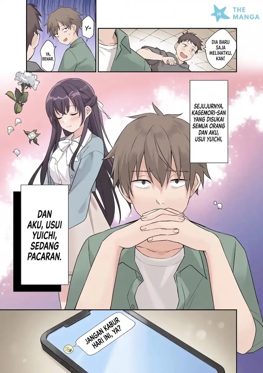 Usotsuki Kanojo no Kagemori-san Chapter 1 - halaman 9