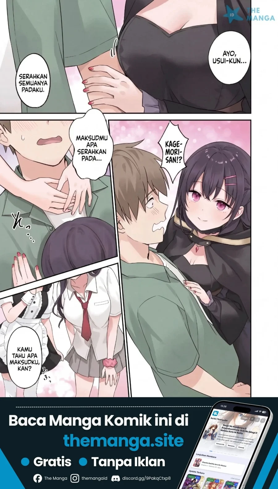 Usotsuki Kanojo no Kagemori-san Chapter 2 - halaman 2