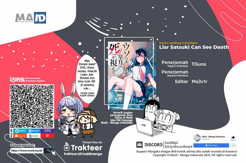 Usotsuki Satsuki Shi ga Mieru Chapter 1 - halaman 1