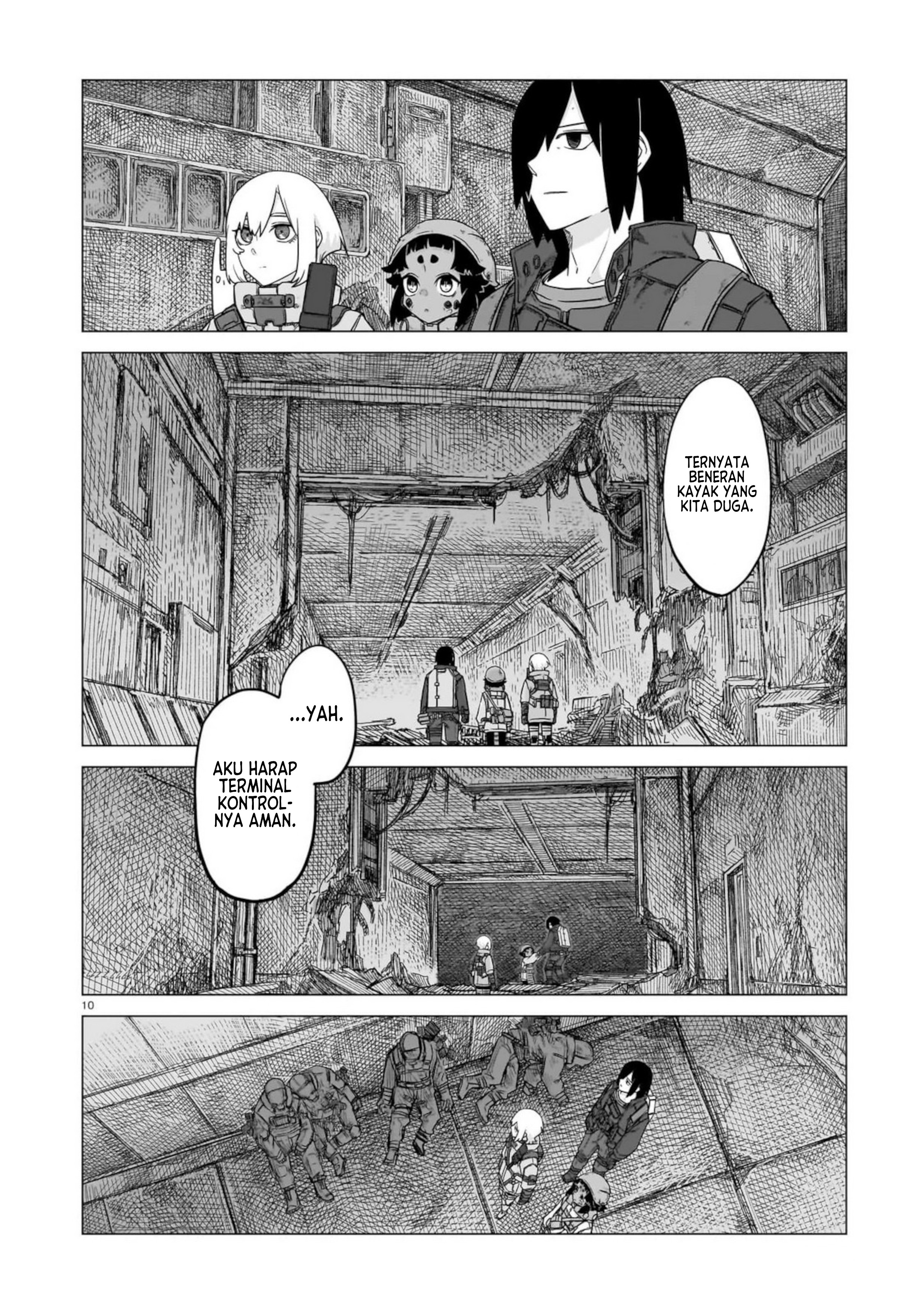 Usuzumi no Hate Chapter 28 - halaman 10