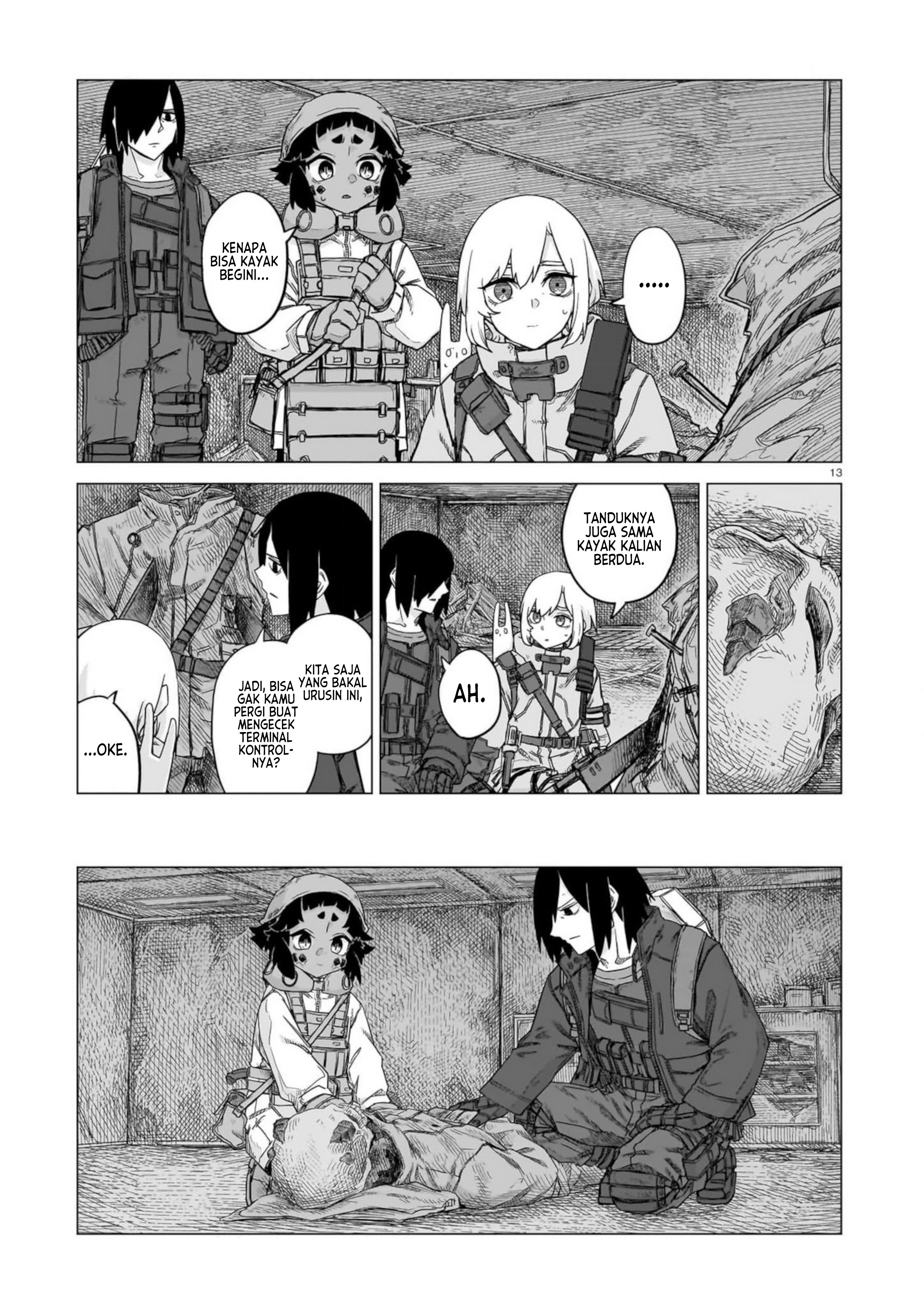 Usuzumi no Hate Chapter 28 - halaman 13
