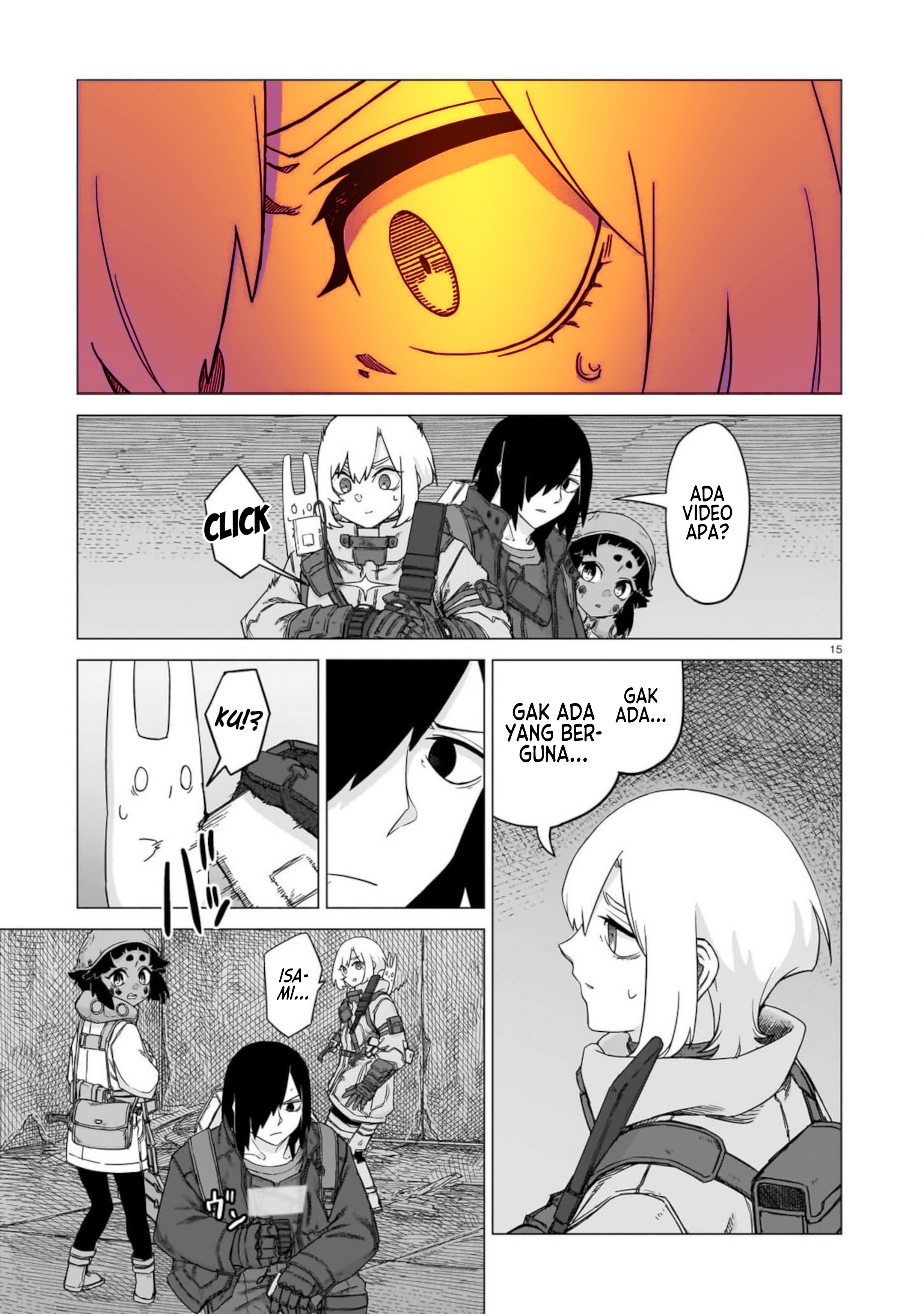Usuzumi no Hate Chapter 28 - halaman 15