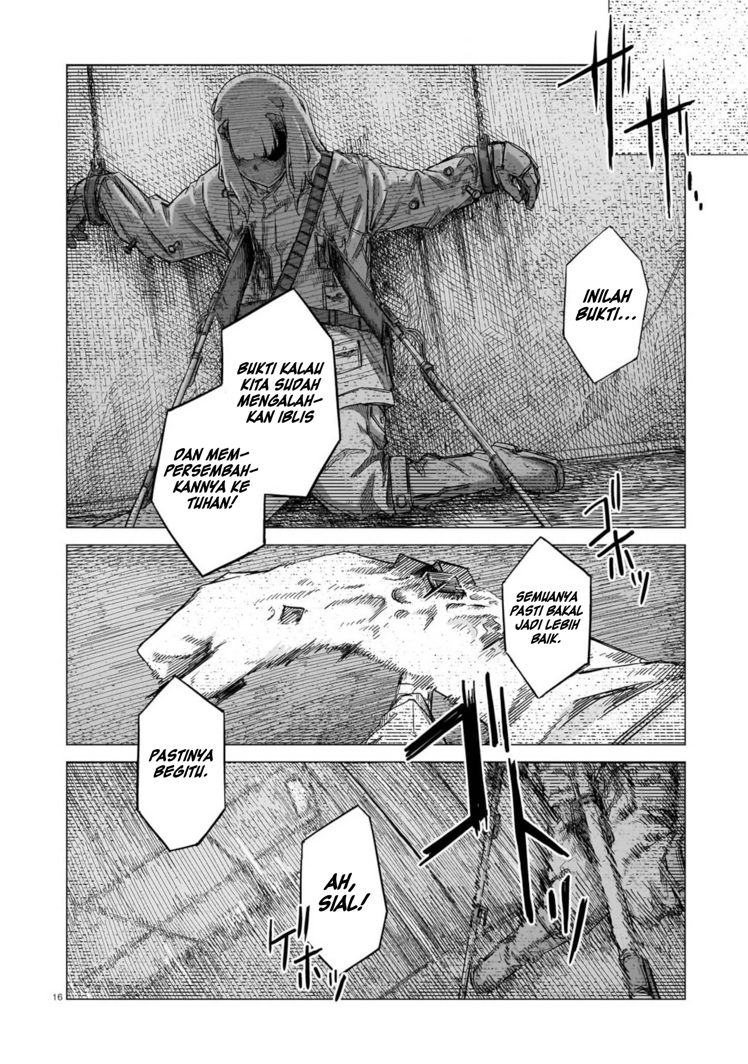 Usuzumi no Hate Chapter 28 - halaman 16