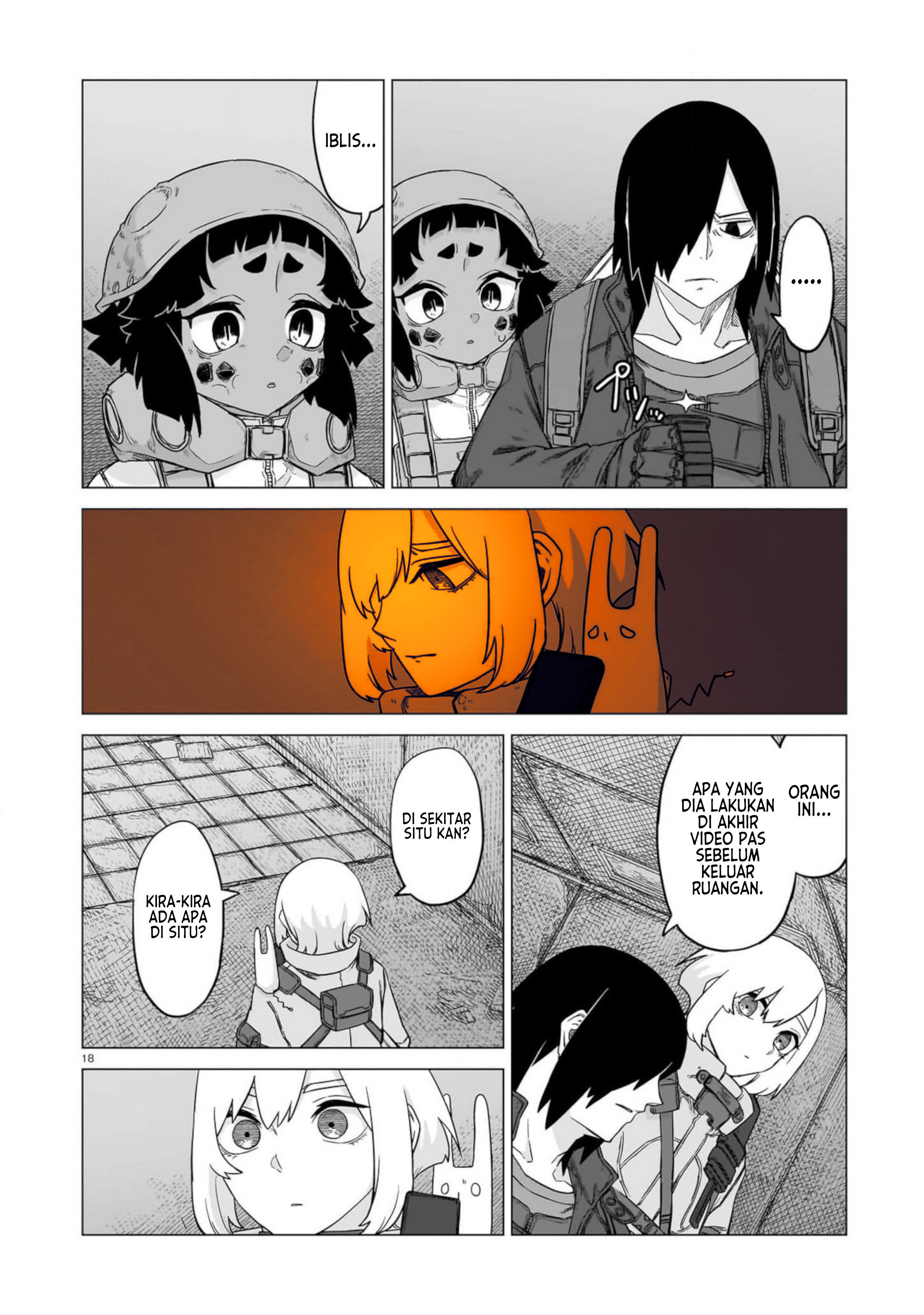 Usuzumi no Hate Chapter 28 - halaman 18