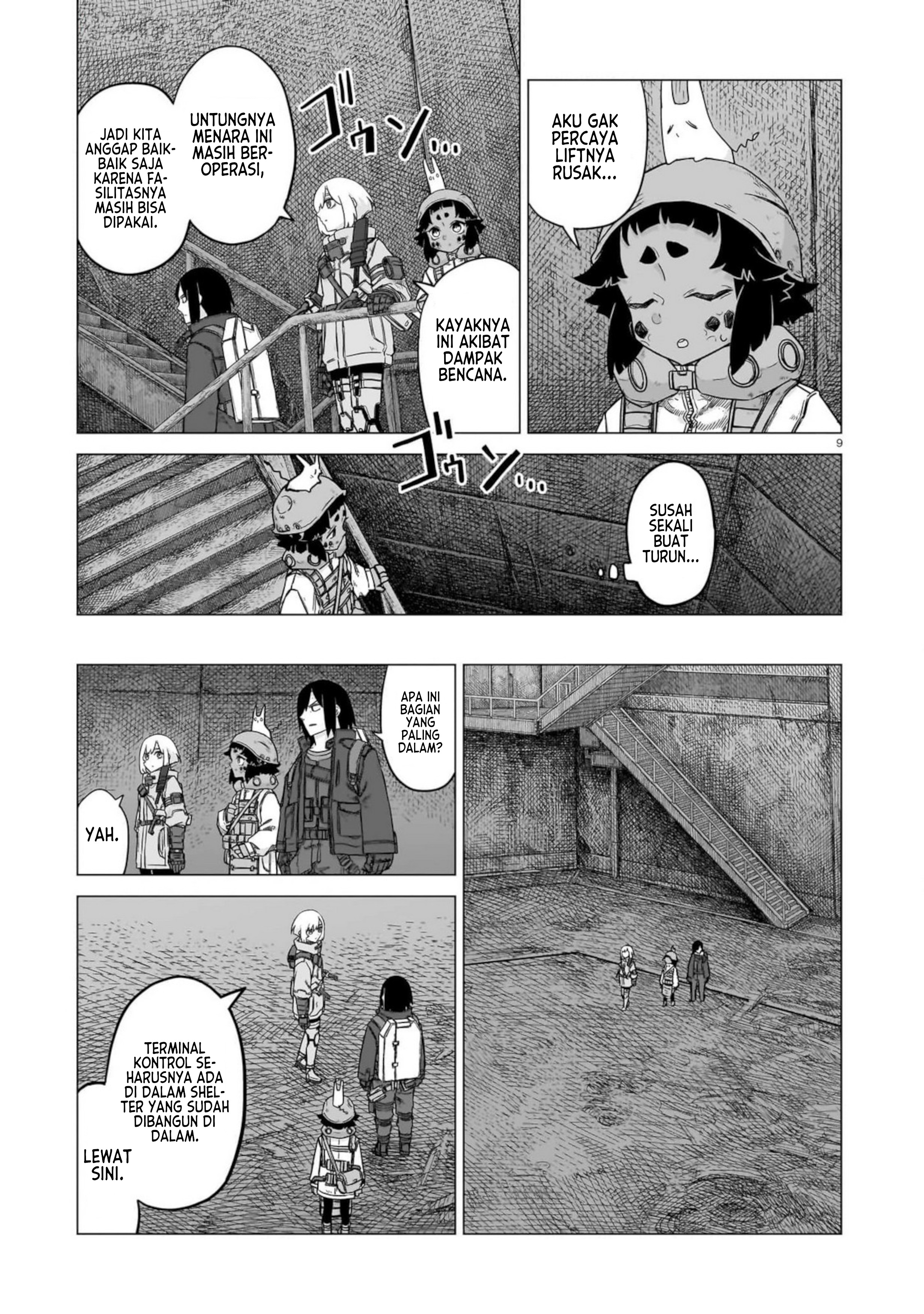 Usuzumi no Hate Chapter 28 - halaman 9