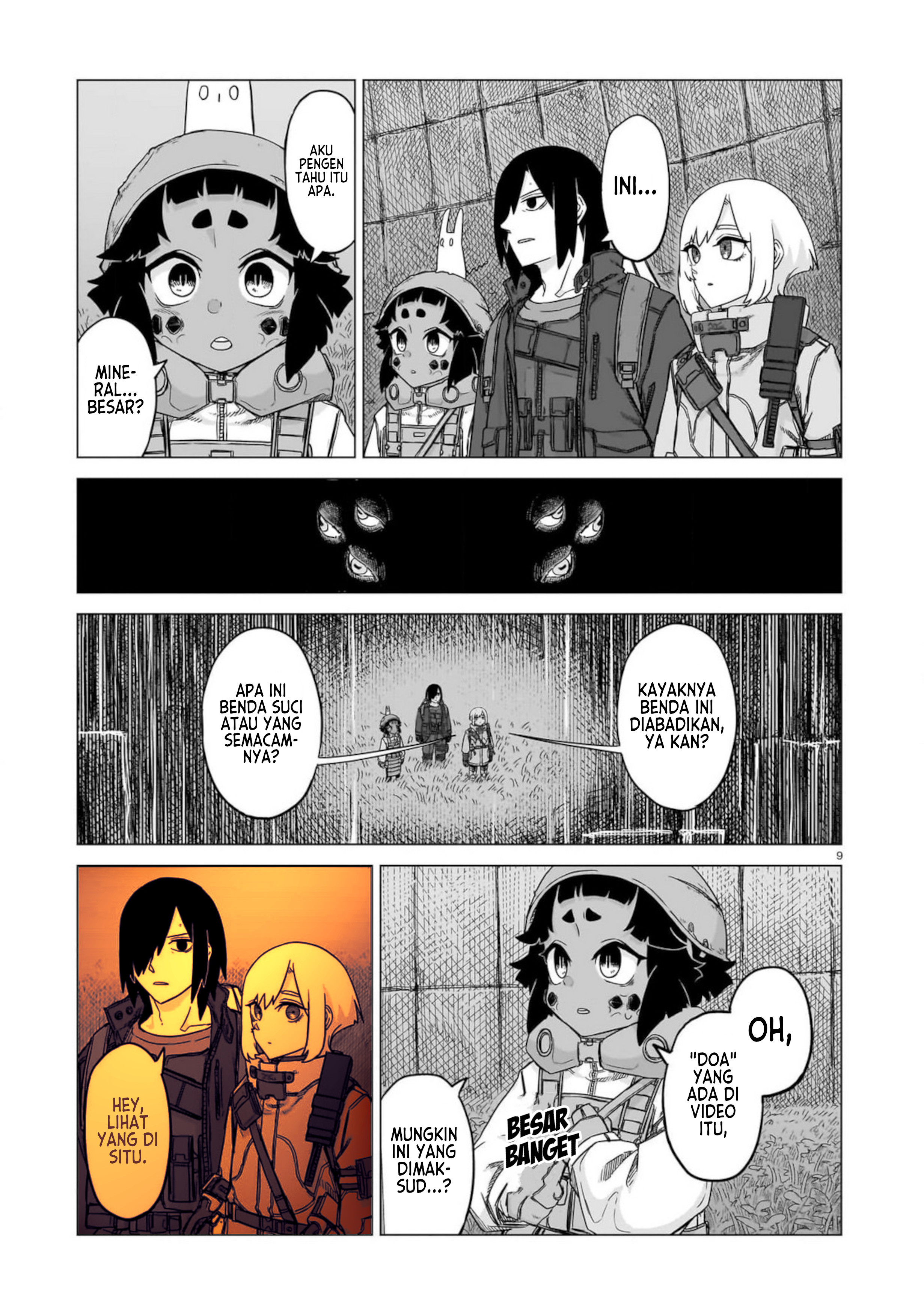 Usuzumi no Hate Chapter 29 - halaman 10