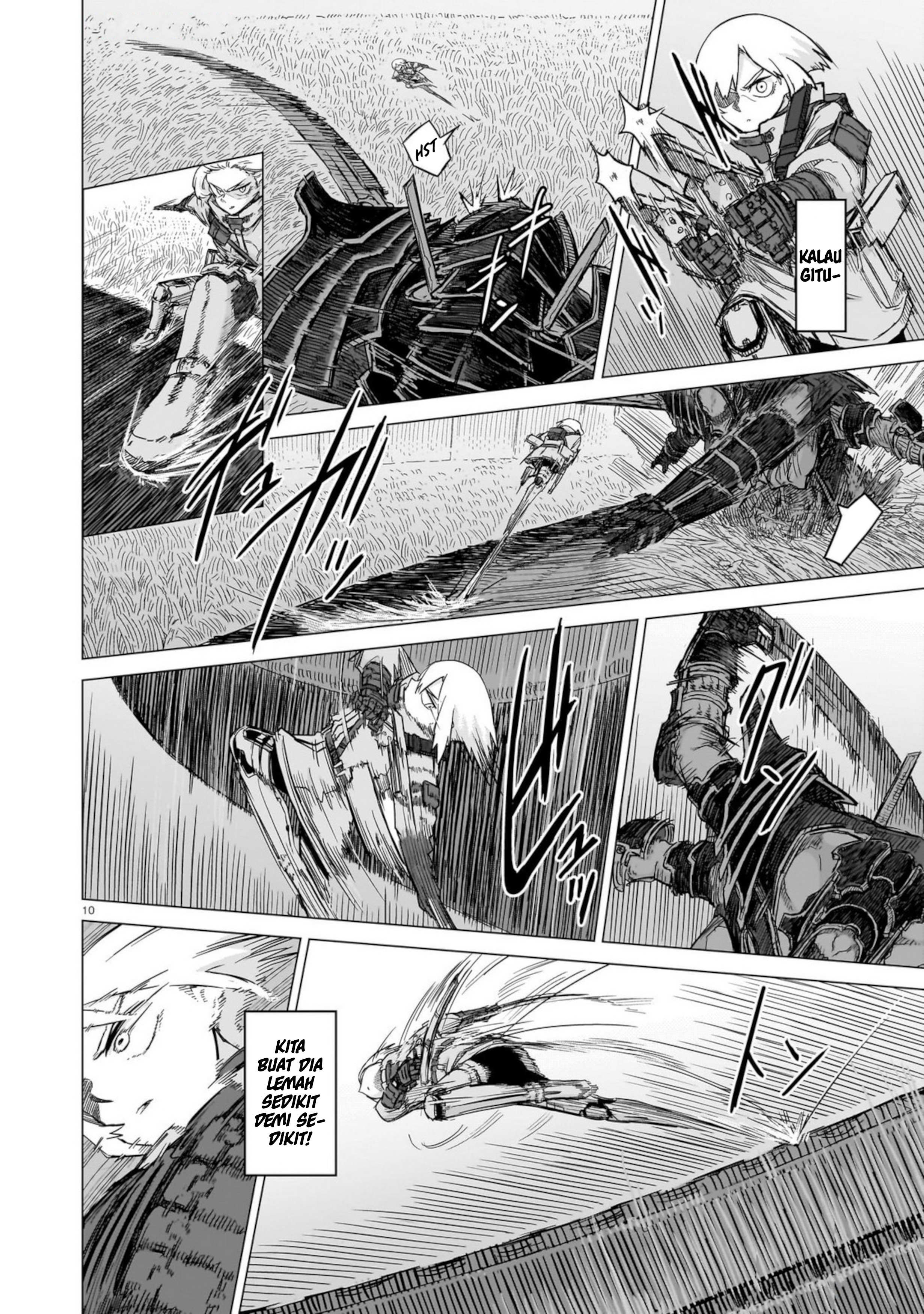 Usuzumi no Hate Chapter 30 - halaman 10