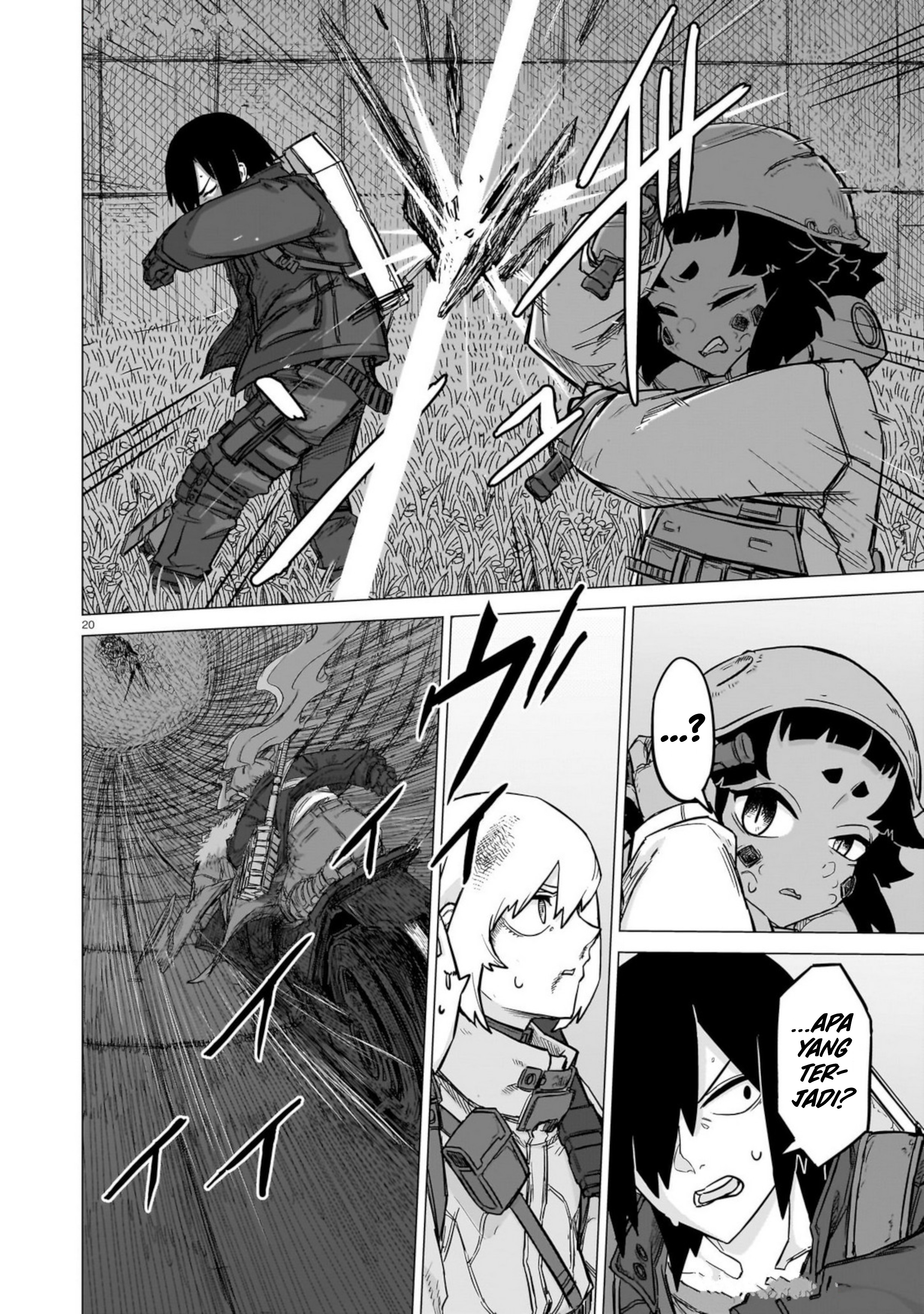 Usuzumi no Hate Chapter 30 - halaman 20