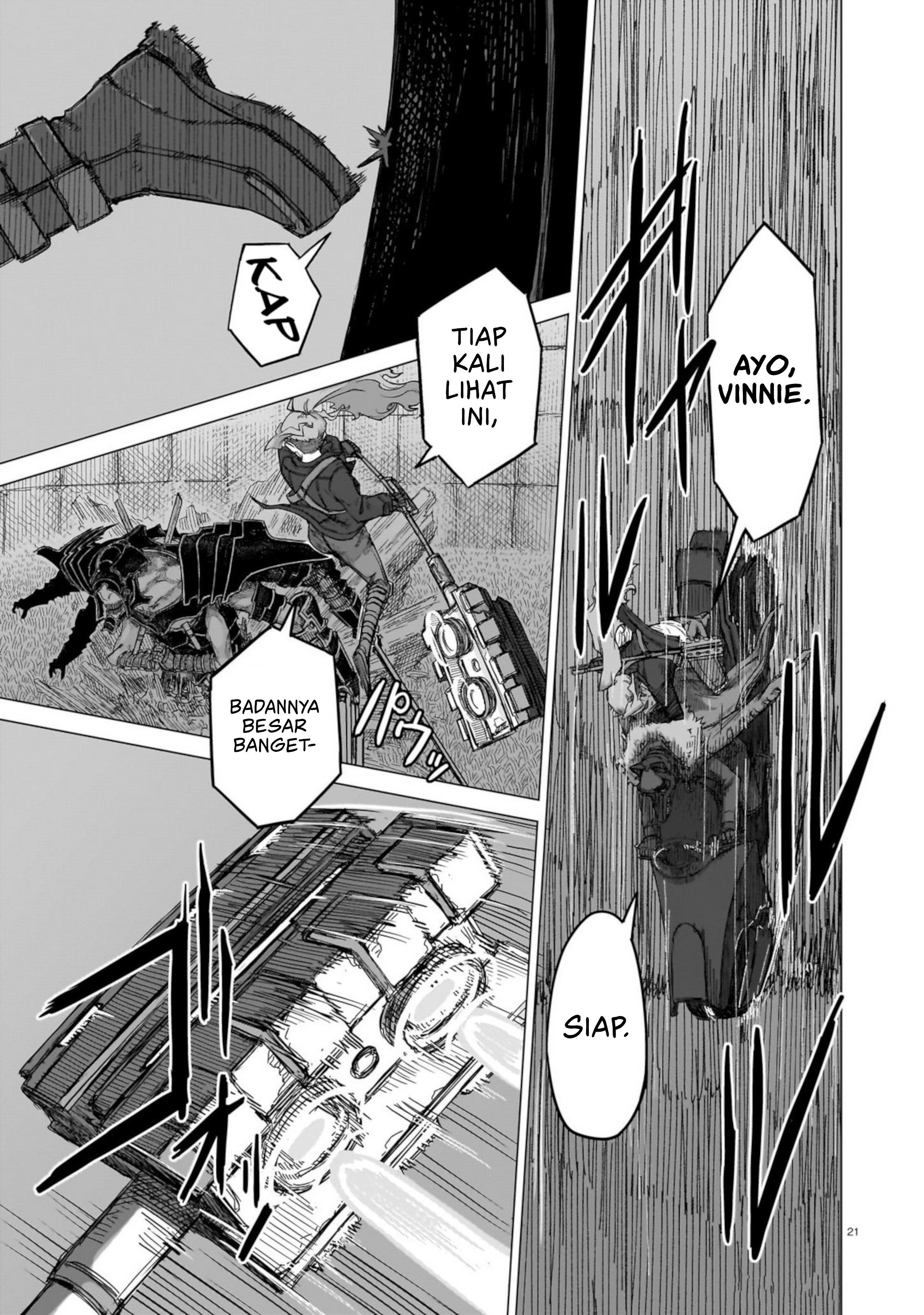 Usuzumi no Hate Chapter 30 - halaman 21