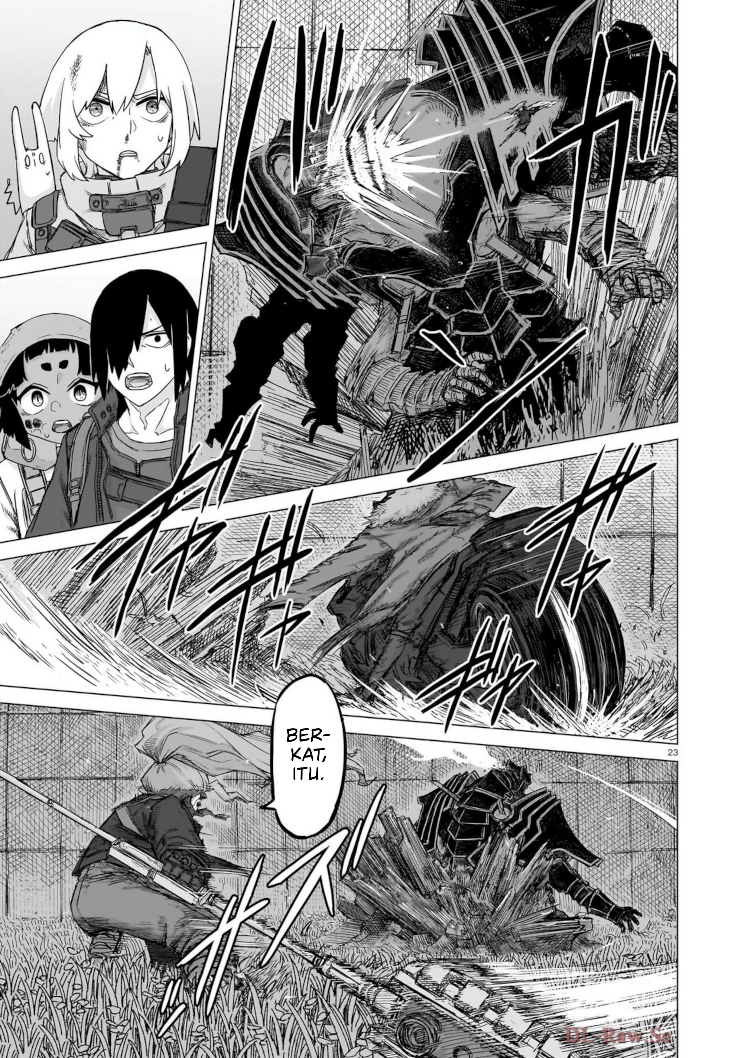 Usuzumi no Hate Chapter 30 - halaman 23