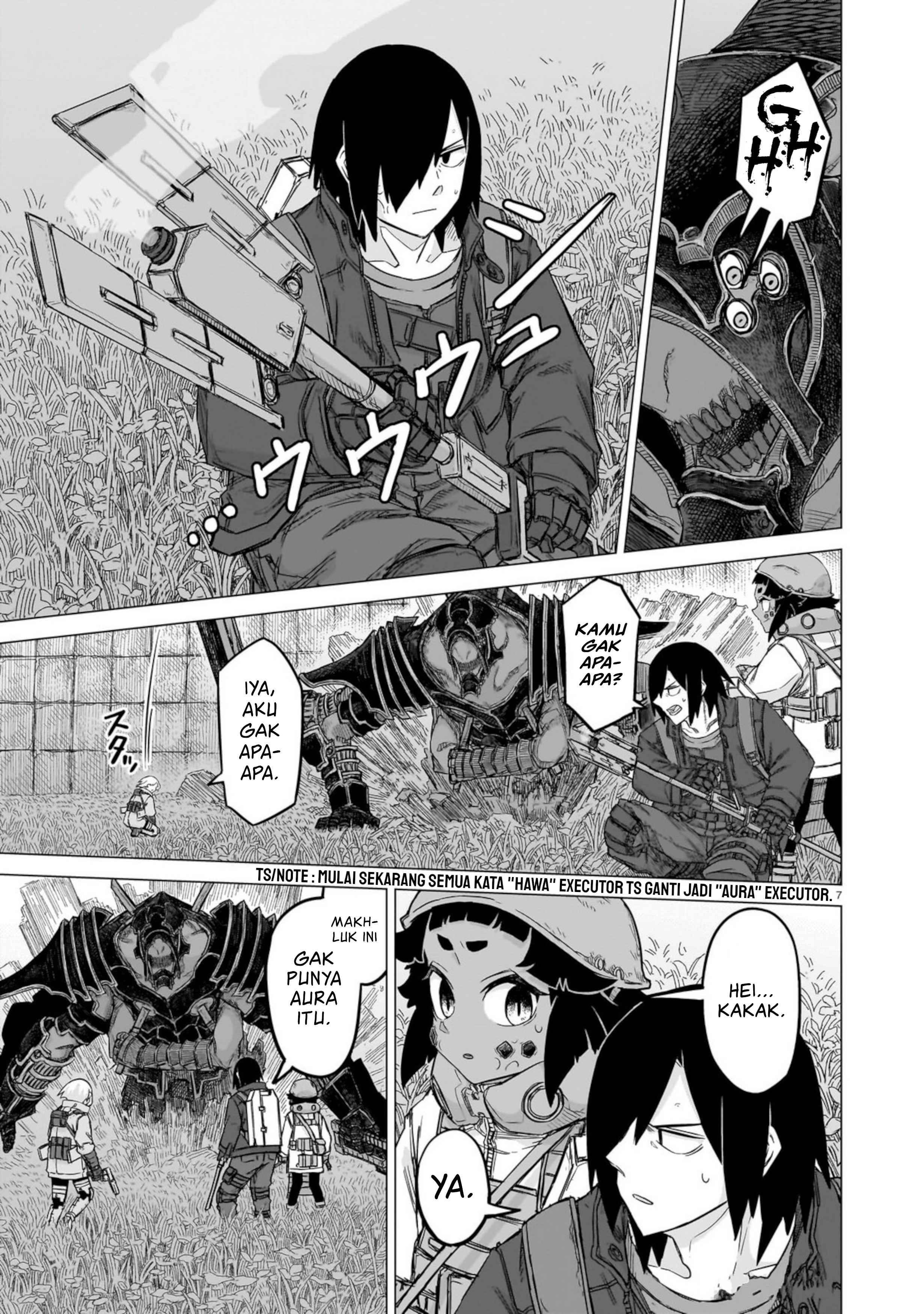 Usuzumi no Hate Chapter 30 - halaman 7