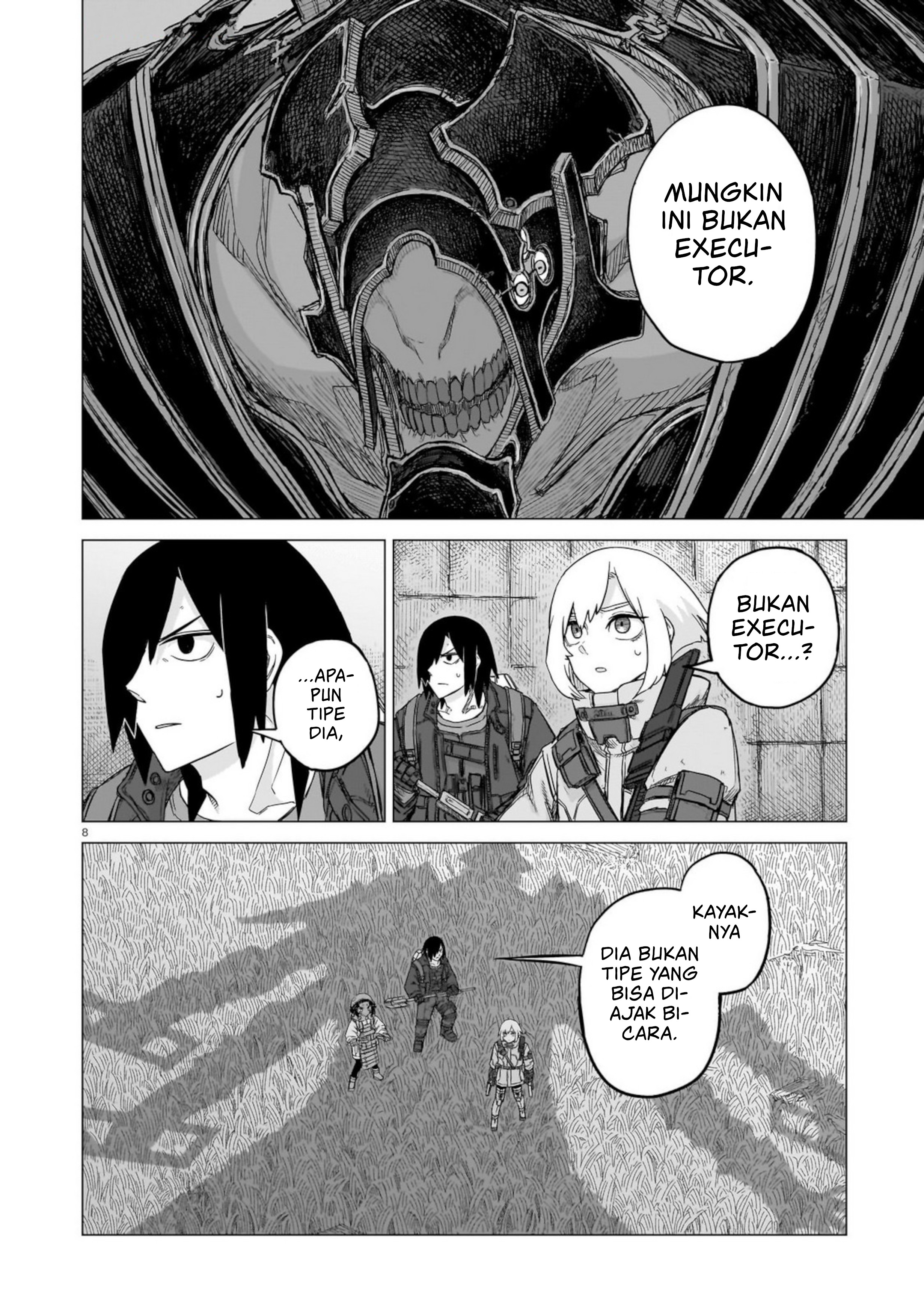 Usuzumi no Hate Chapter 30 - halaman 8