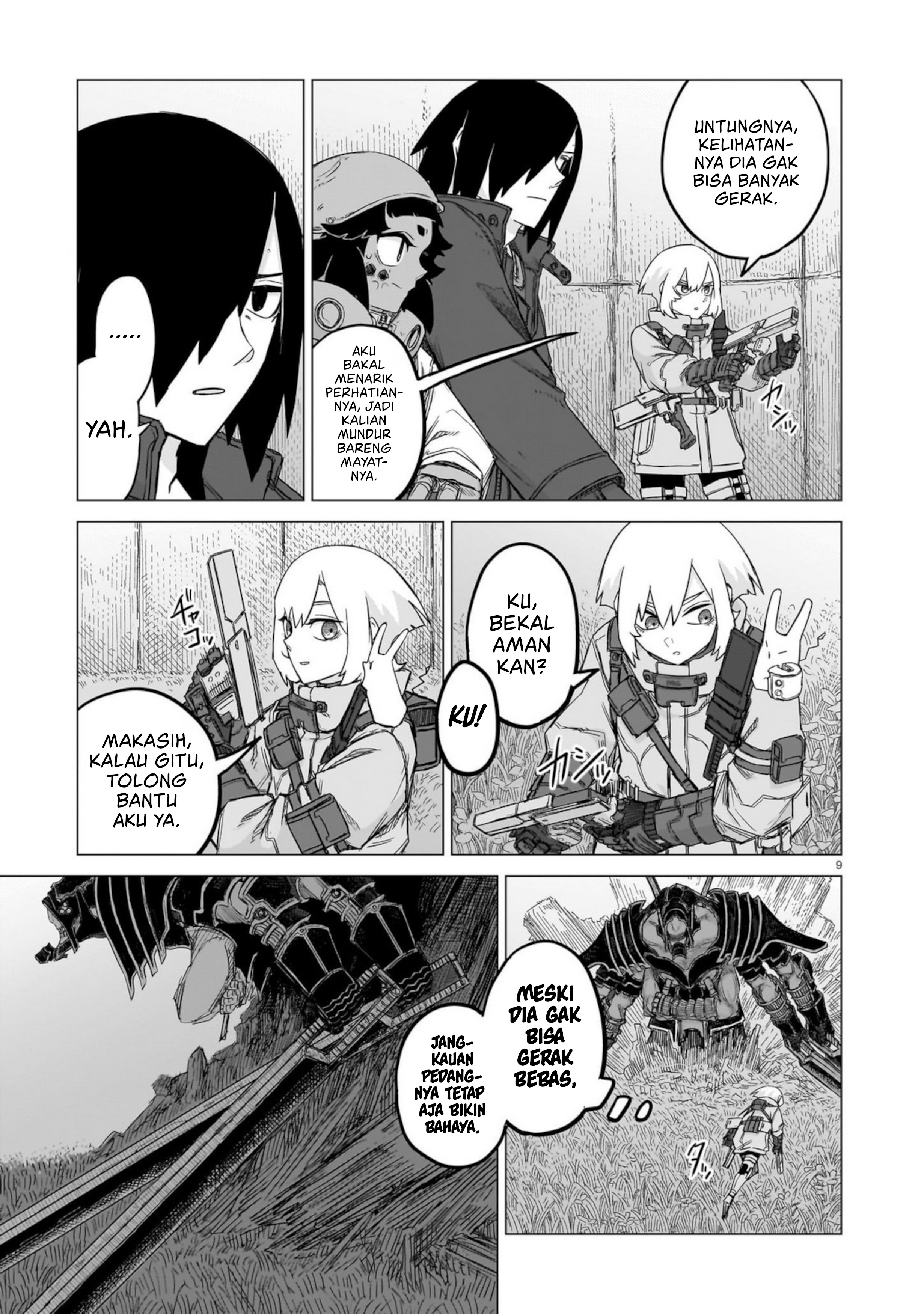 Usuzumi no Hate Chapter 30 - halaman 9